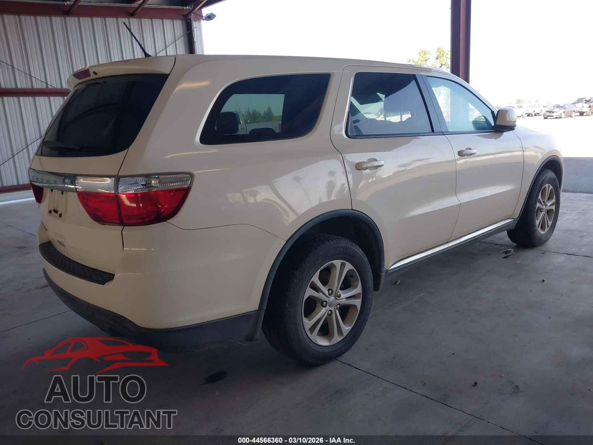 DODGE DURANGO 2012 - 1C4RDHAG7CC335507