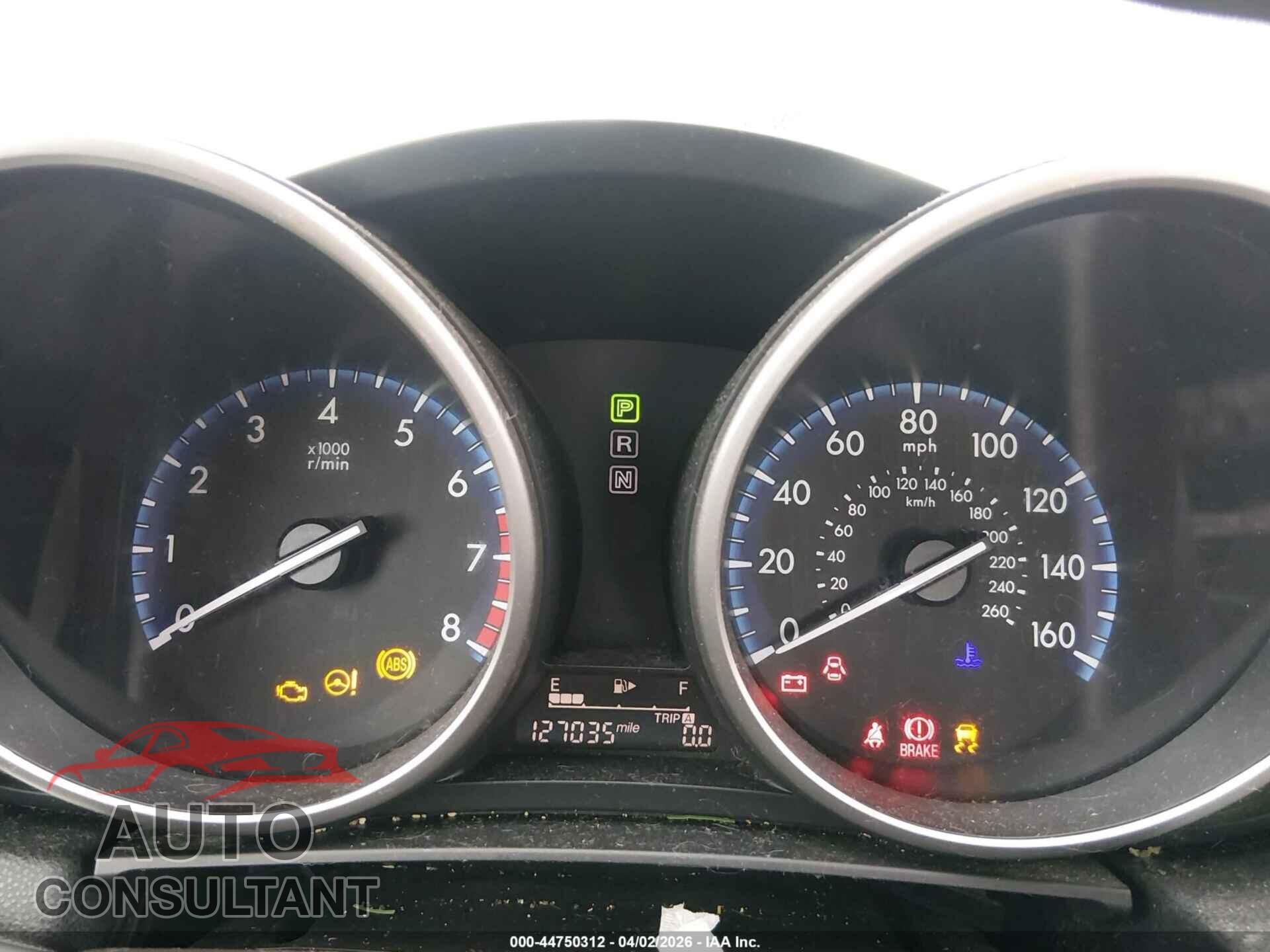 MAZDA MAZDA3 2012 - JM1BL1V82C1666408