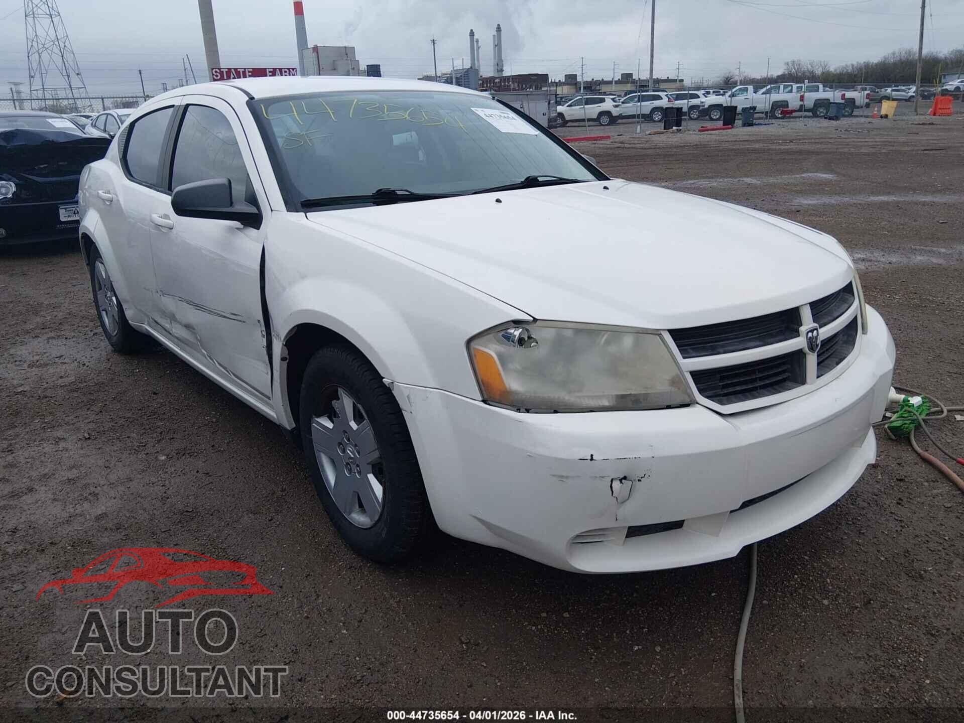 DODGE AVENGER 2010 - 1B3CC4FB7AN155543