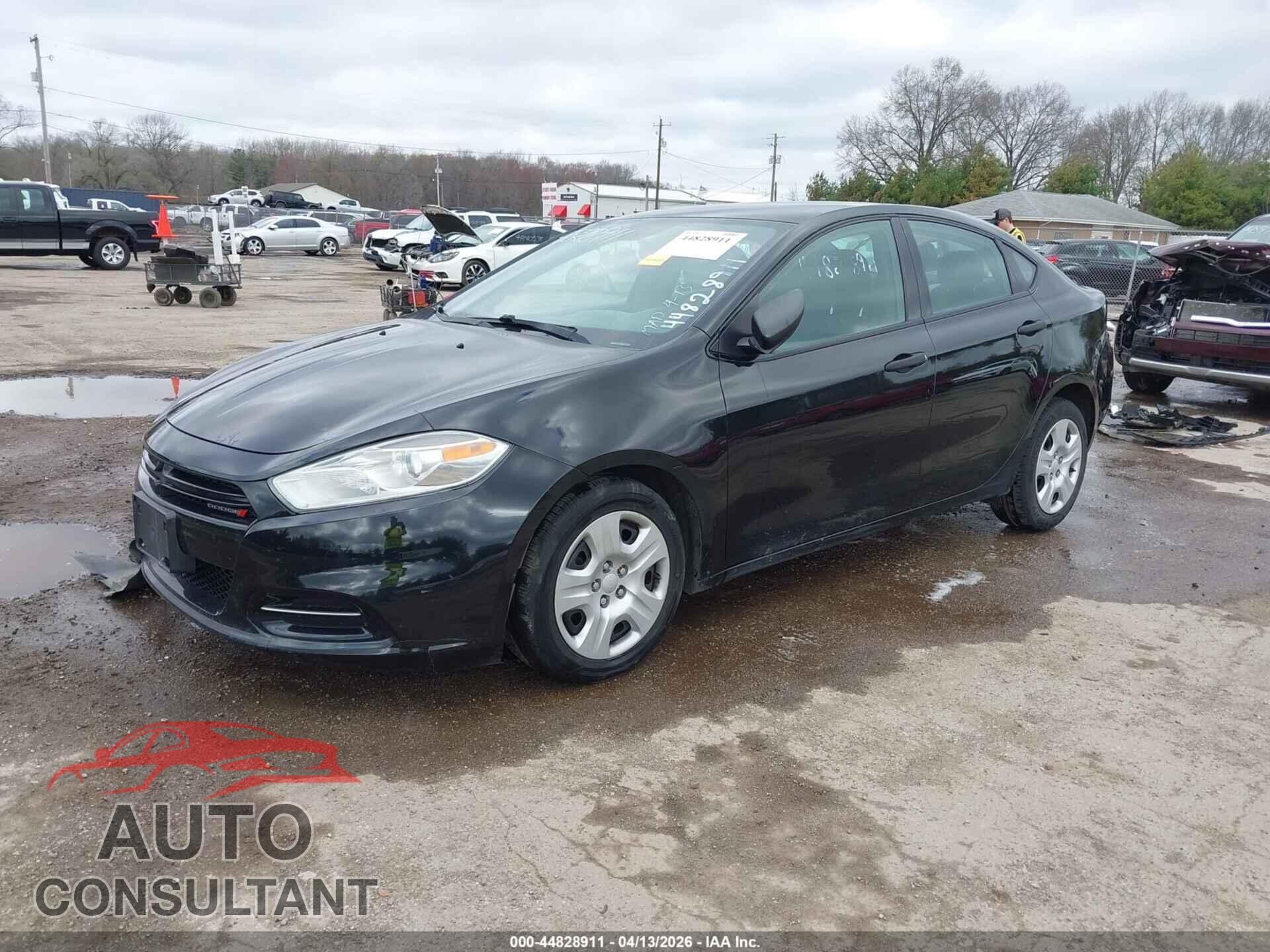 DODGE DART 2013 - 1C3CDFAA0DD287595