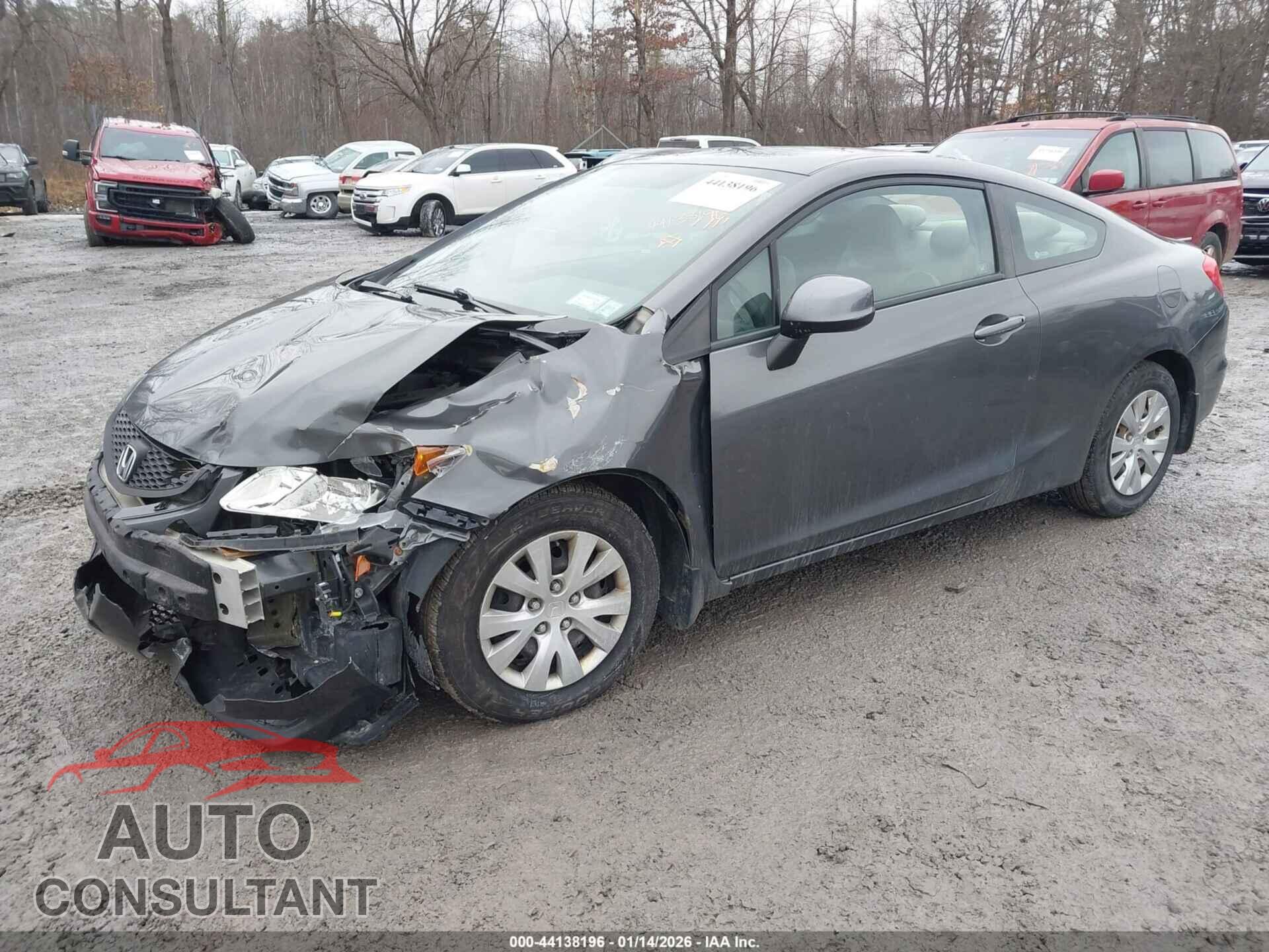 HONDA CIVIC 2012 - 2HGFG3B57CH559756
