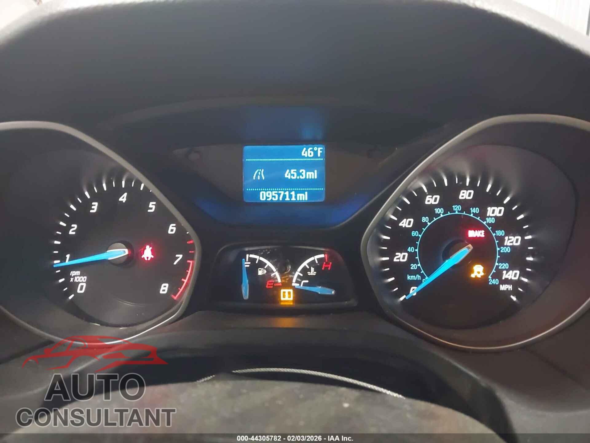 FORD FOCUS 2014 - 1FADP3E21EL373407