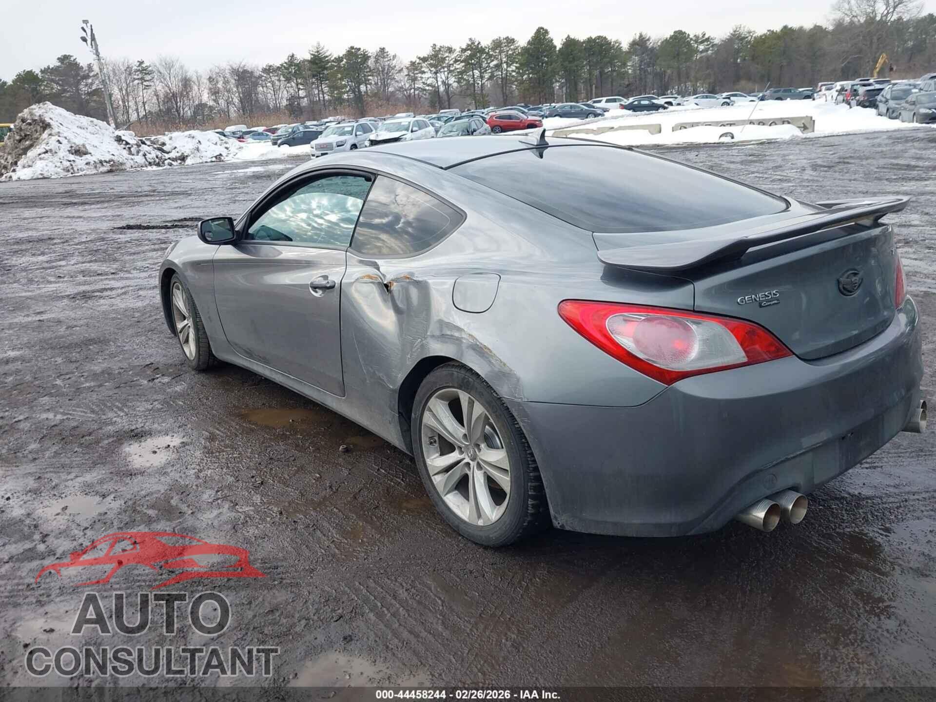 HYUNDAI GENESIS 2011 - KMHHT6KD3BU045017