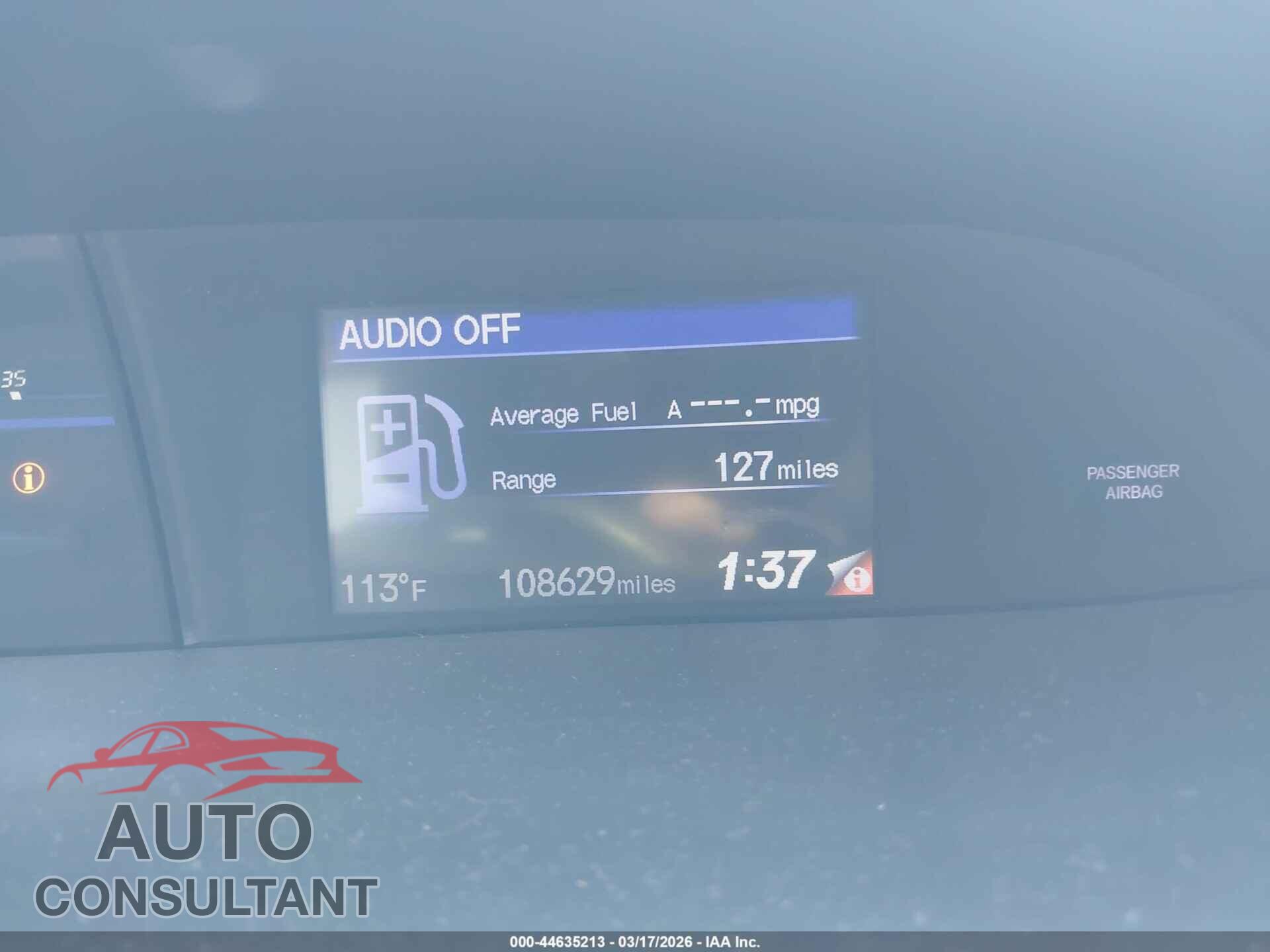 HONDA CIVIC 2015 - 2HGFB2F50FH544930