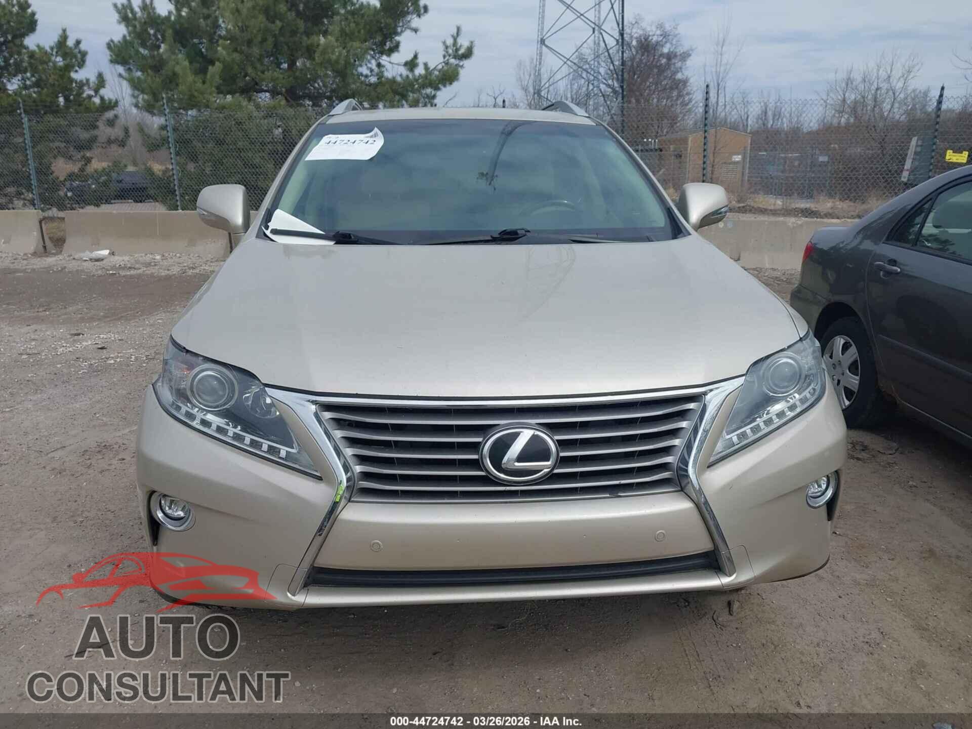 LEXUS RX 350 2015 - 2T2BK1BA8FC264351