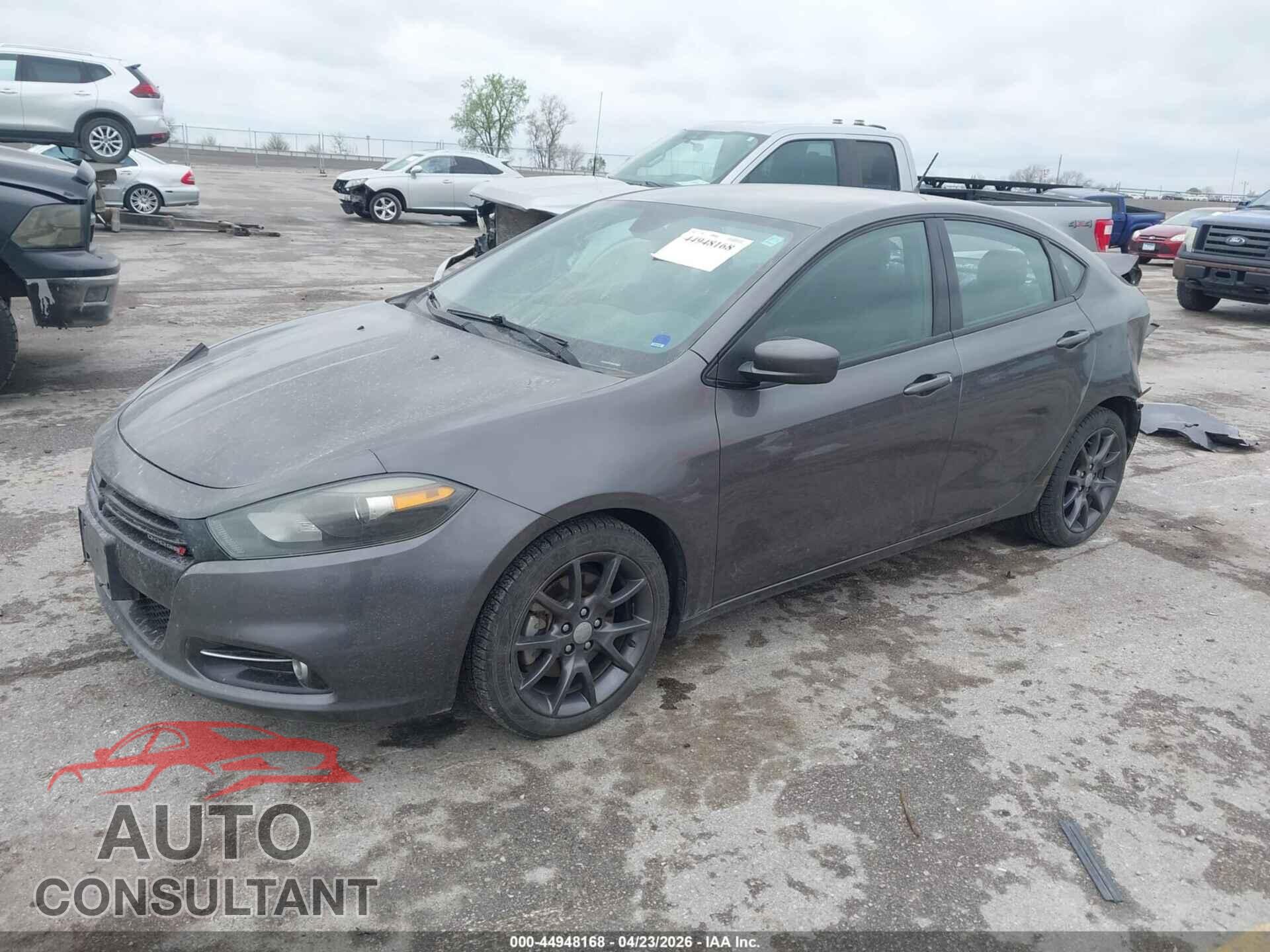 DODGE DART 2016 - 1C3CDFBB7GD516074