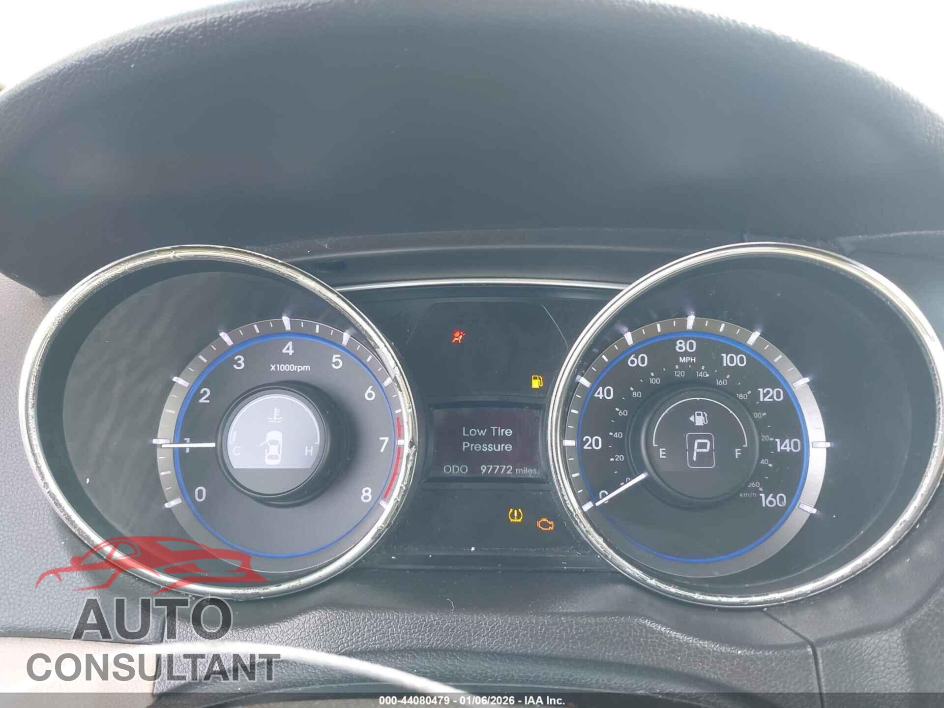 HYUNDAI SONATA 2012 - 5NPEB4AC7CH365864
