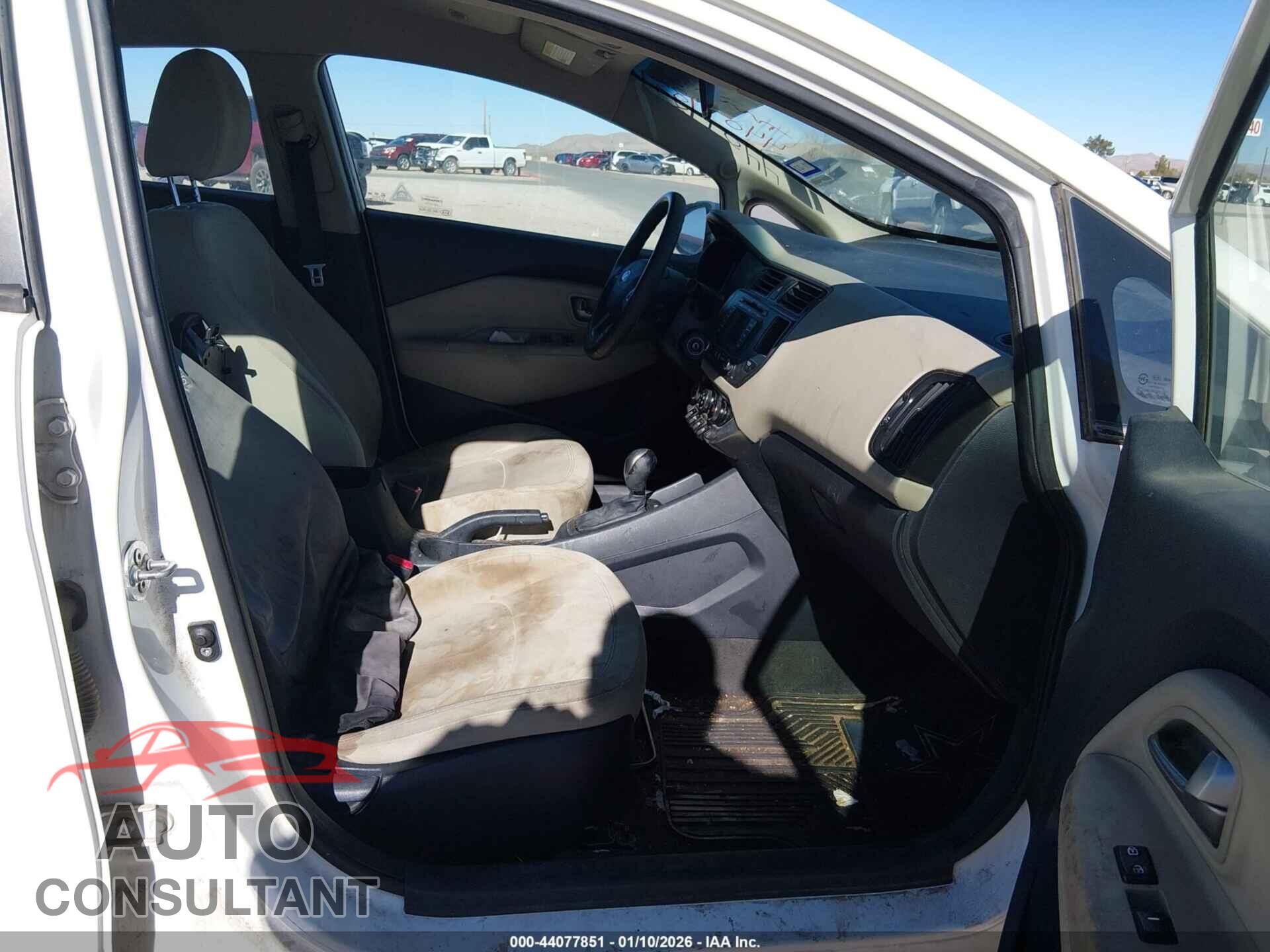 KIA RIO 2013 - KNADN5A30D6227293