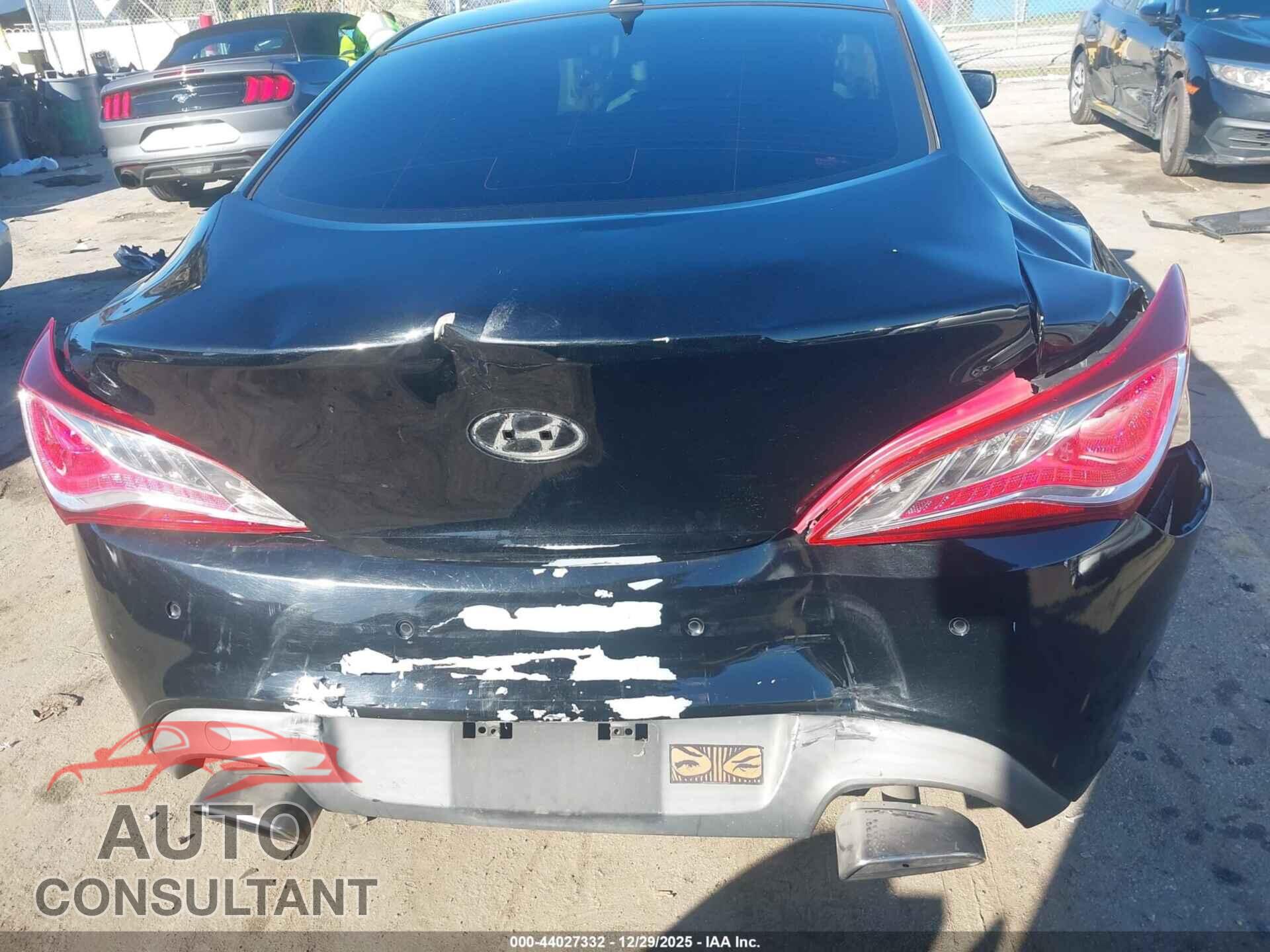 HYUNDAI GENESIS 2014 - KMHHT6KD9EU118329