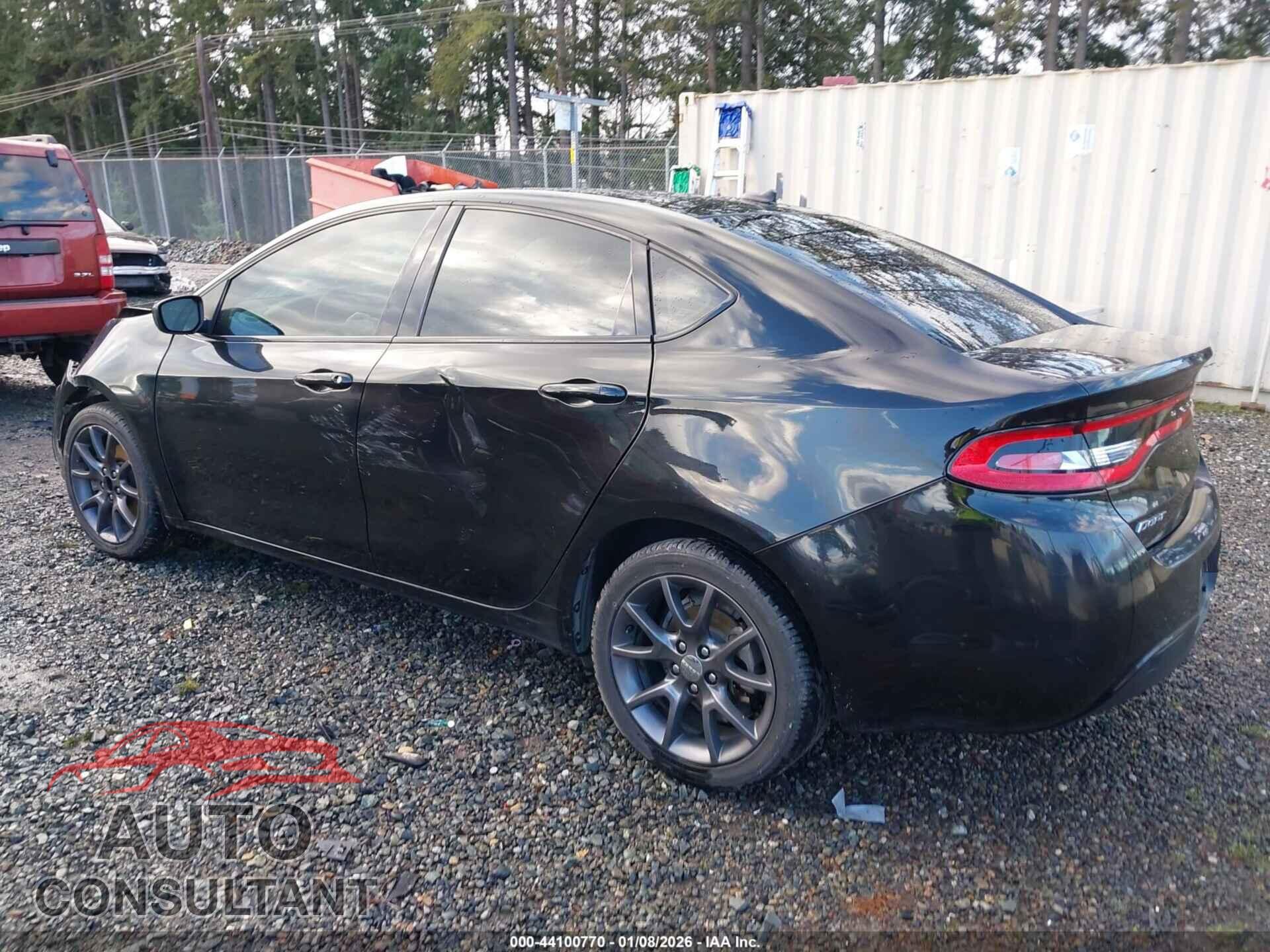 DODGE DART 2016 - 1C3CDFAA6GD504510