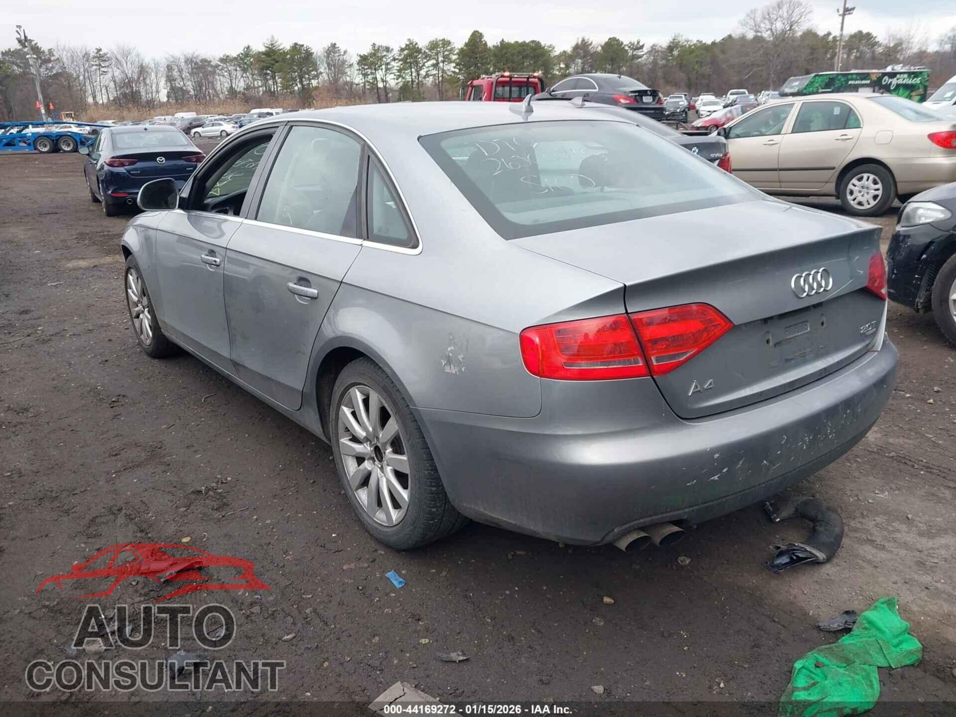 AUDI A4 2009 - WAUSF78K99N028754