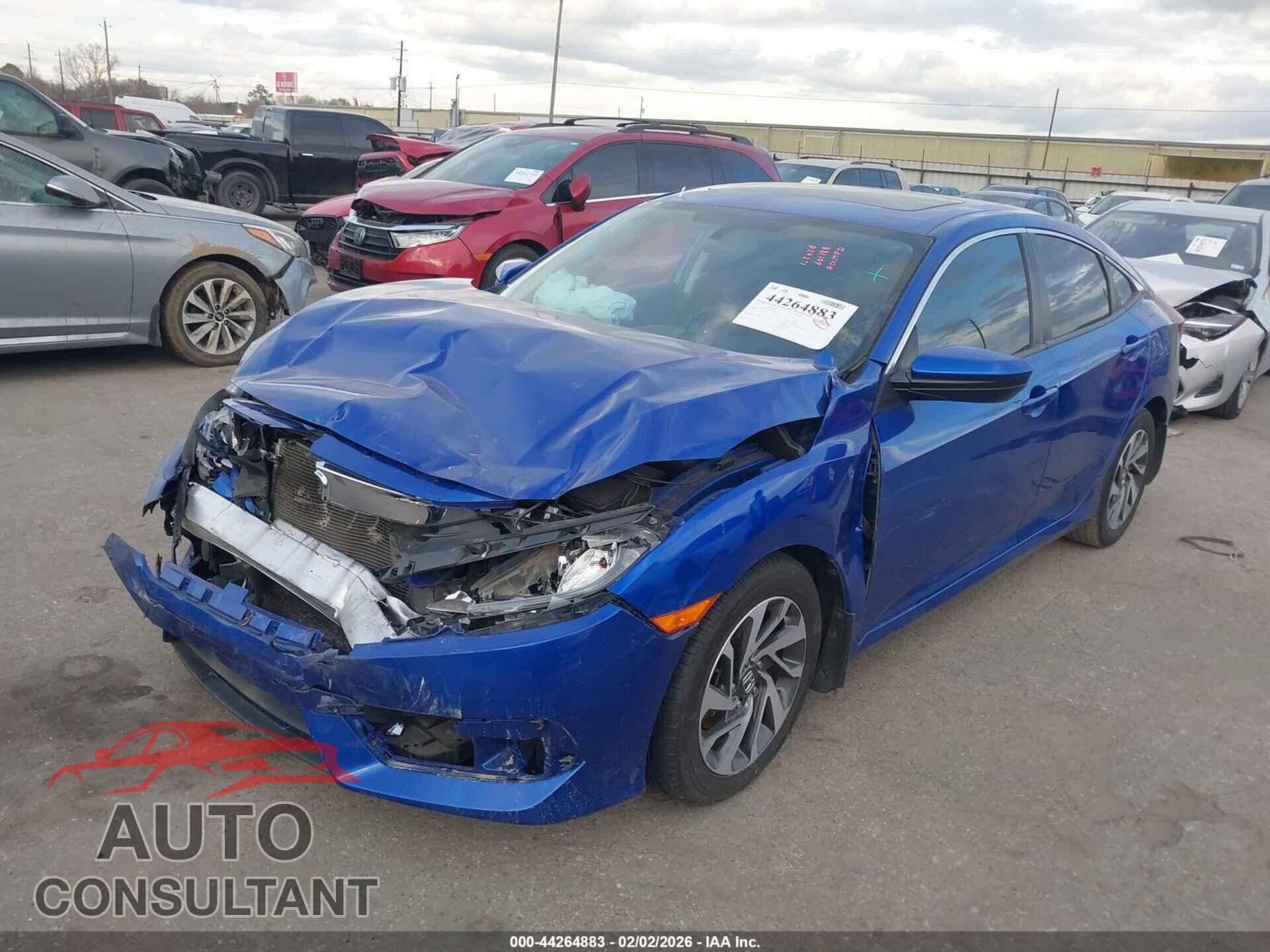 HONDA CIVIC 2017 - 19XFC2F78HE028732