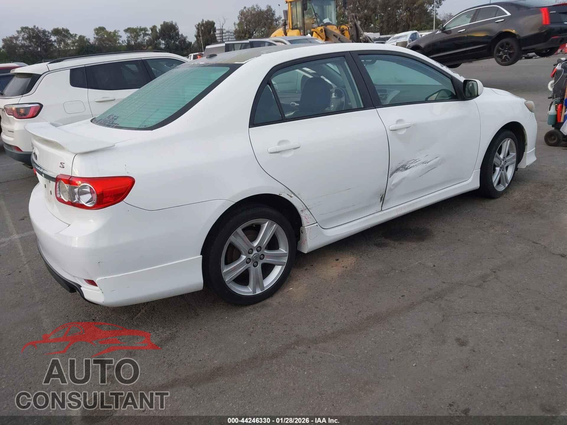 TOYOTA COROLLA 2013 - 5YFBU4EE3DP224996