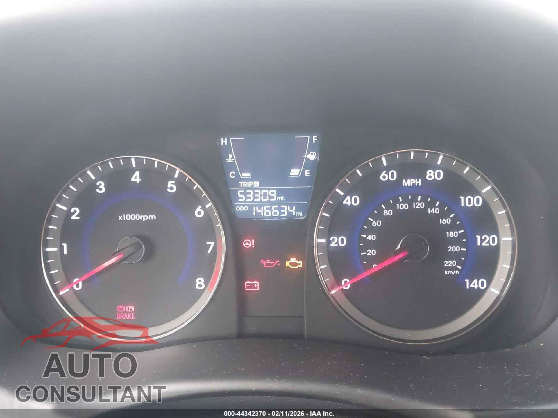 HYUNDAI ACCENT 2014 - KMHCT5AE1EU155213