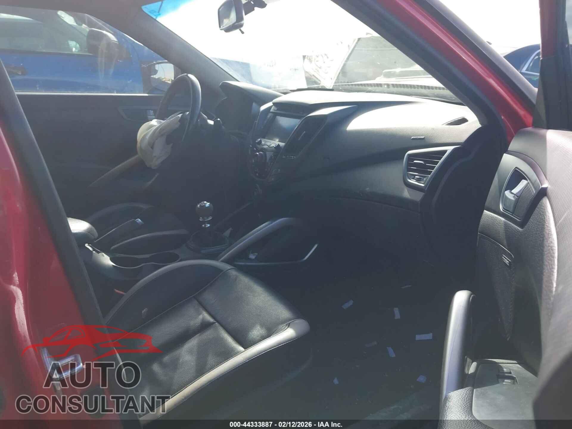HYUNDAI VELOSTER 2014 - KMHTC6AE2EU199324