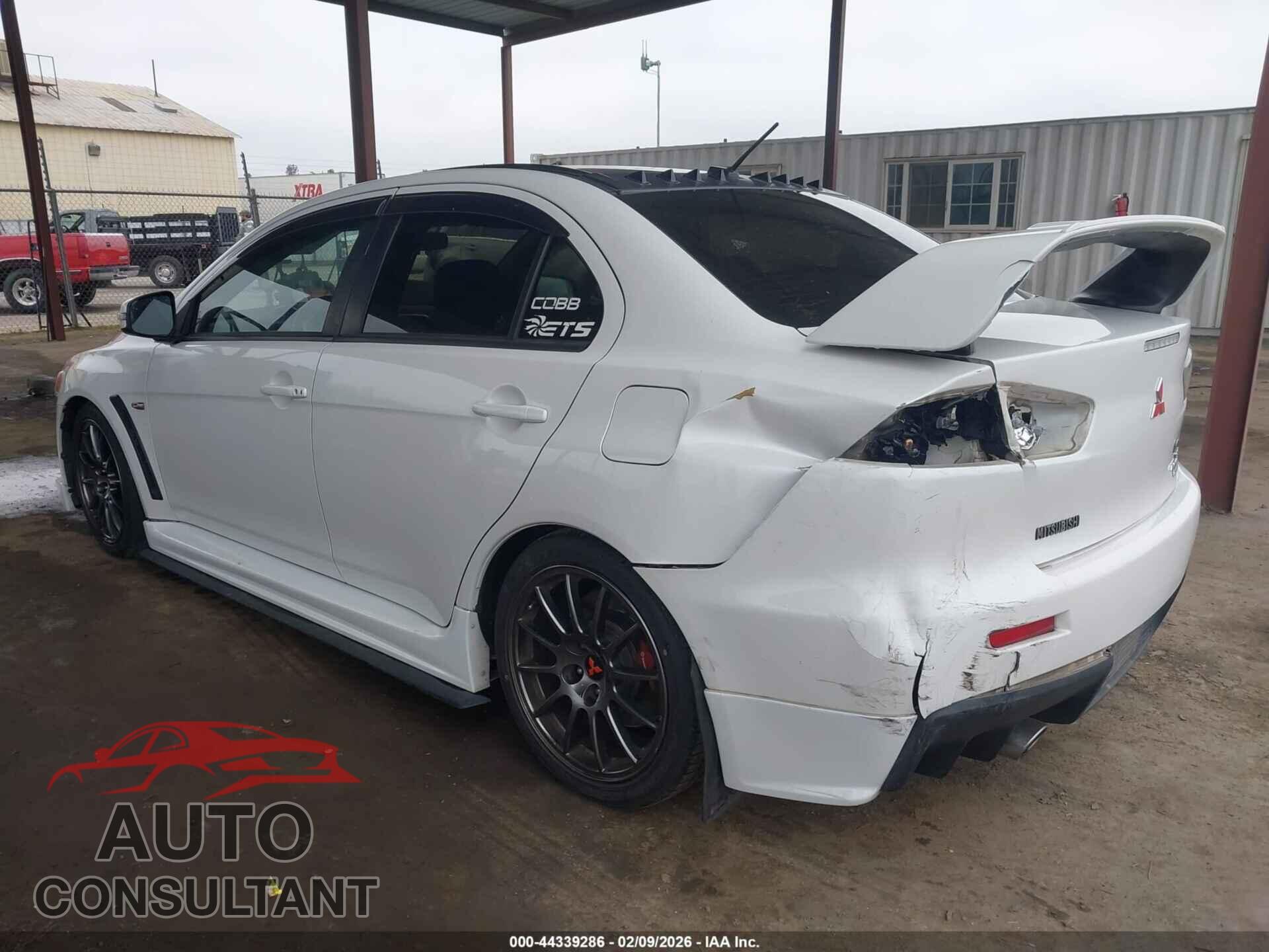 MITSUBISHI LANCER EVOLUTION 2015 - JA32W7FV5FU027696