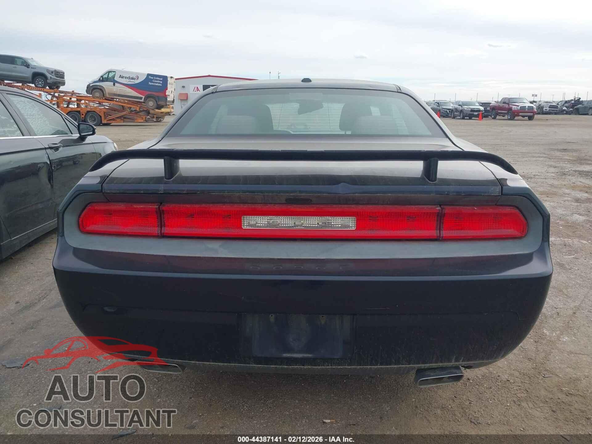 DODGE CHALLENGER 2012 - 2C3CDYAG9CH127720