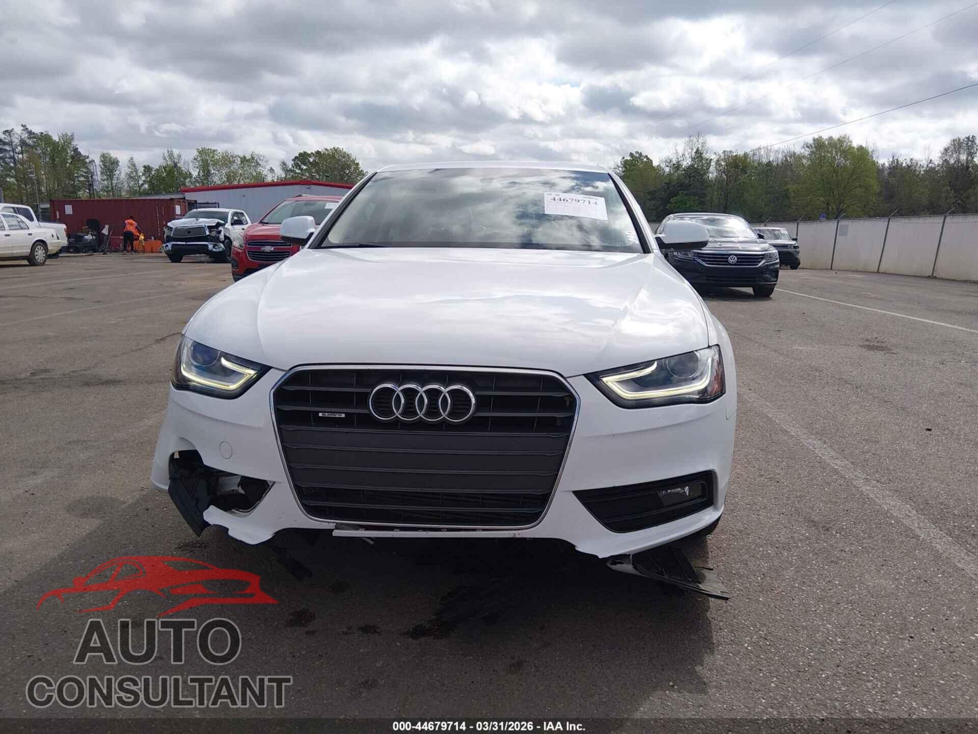 AUDI A4 2013 - WAUFFAFL5DN018208