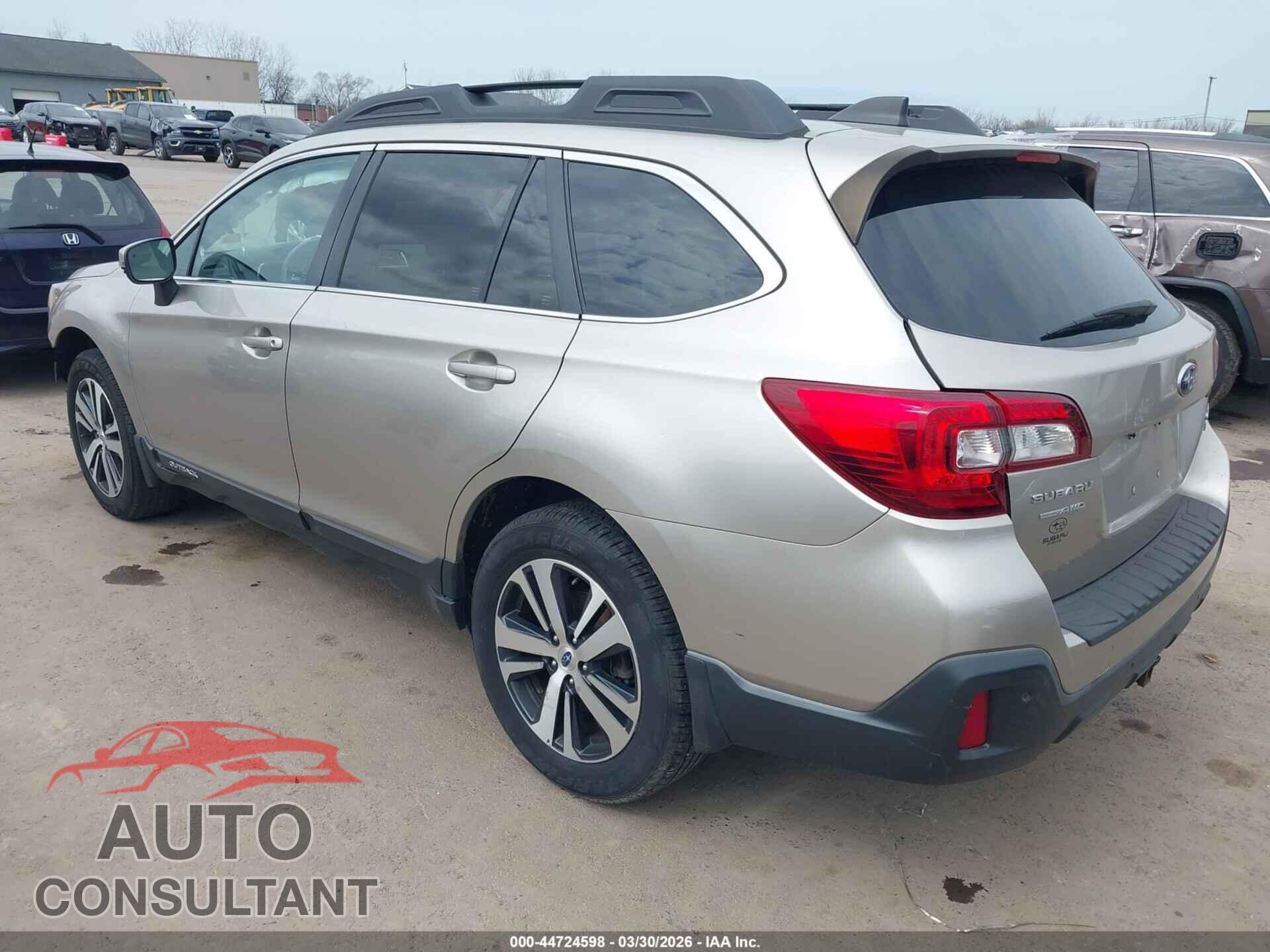 SUBARU OUTBACK 2019 - 4S4BSENC1K3250489