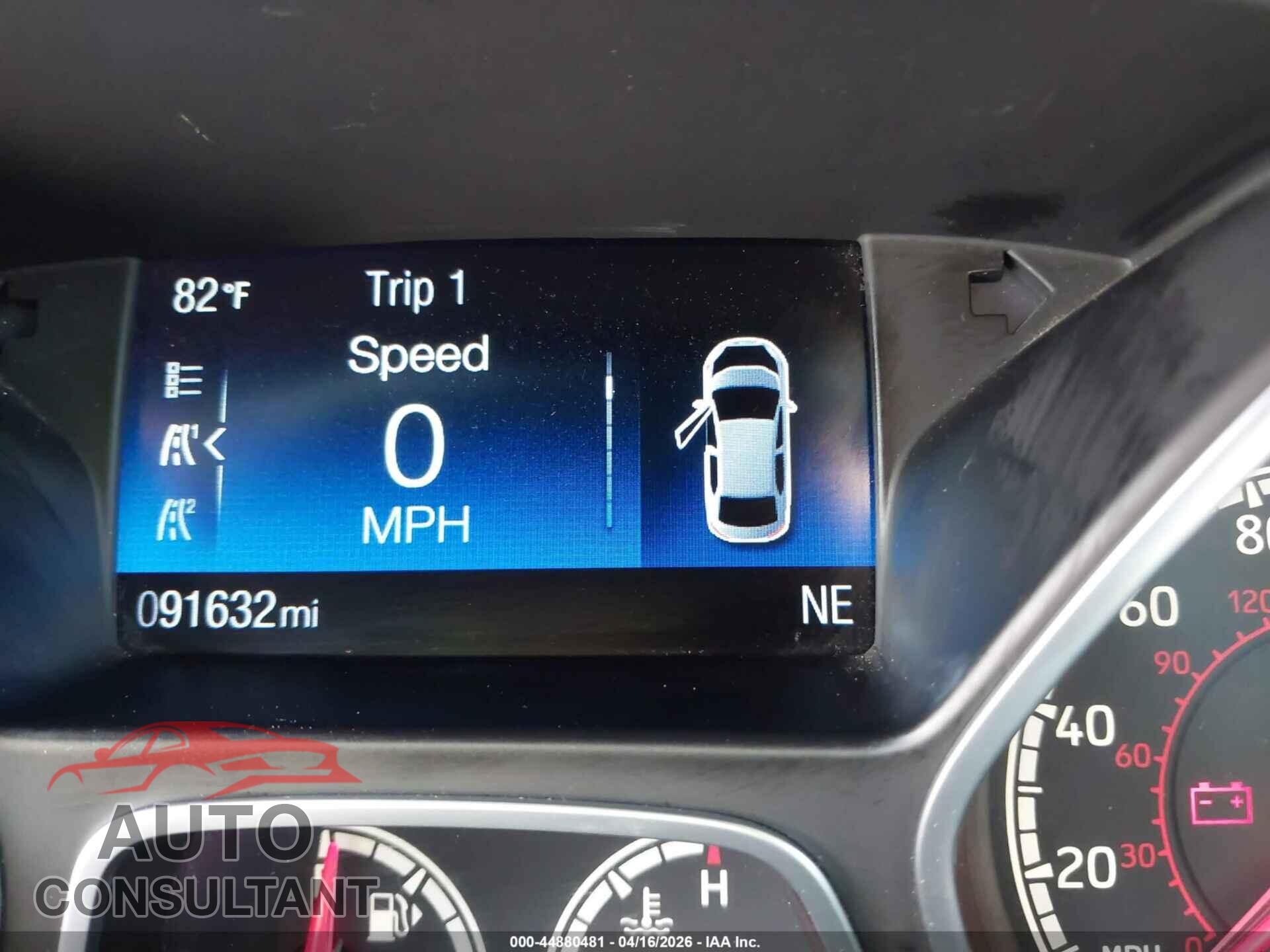 FORD FOCUS ST 2016 - 1FADP3L97GL221618