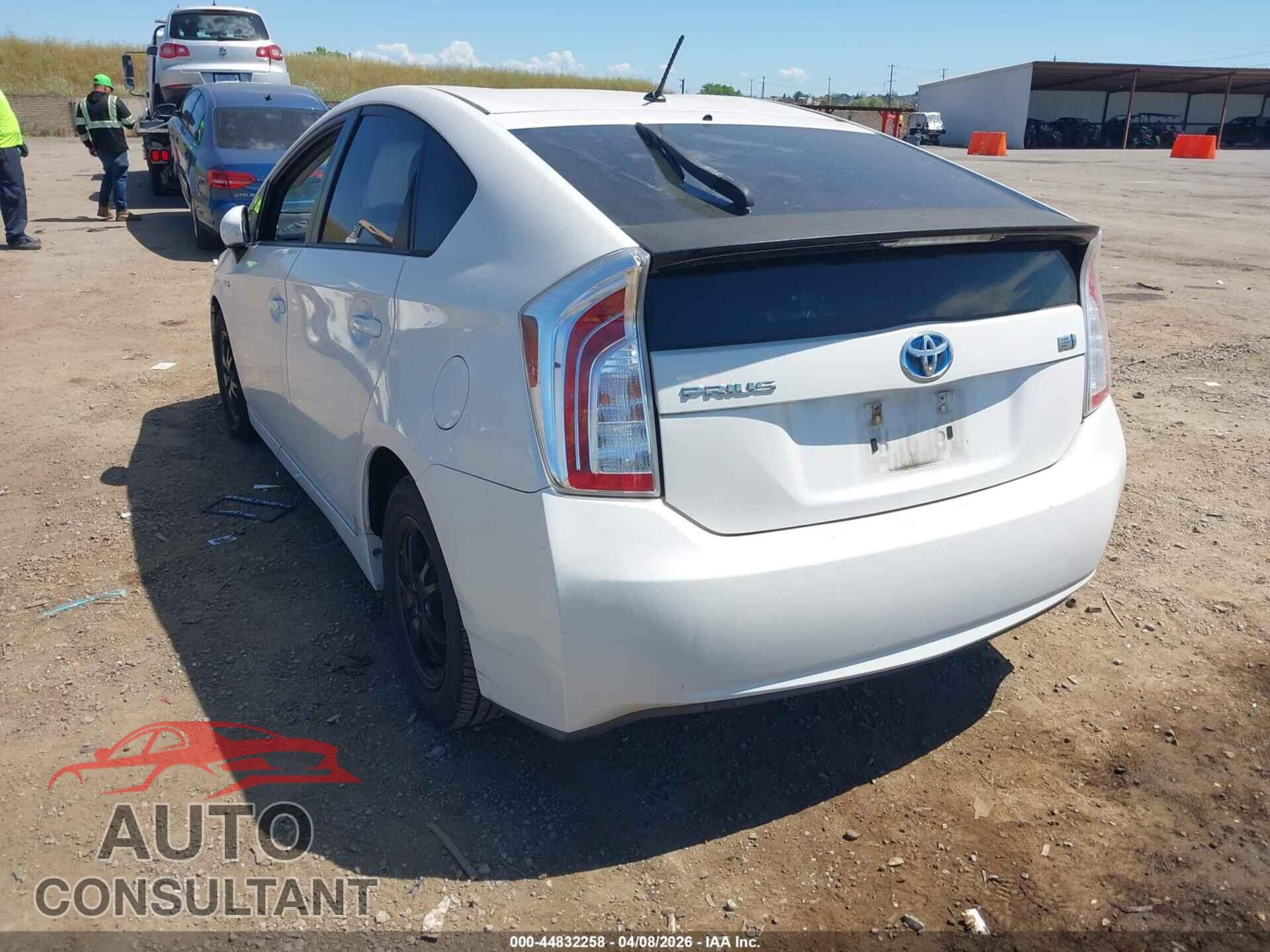 TOYOTA PRIUS 2013 - JTDKN3DU4D5552425