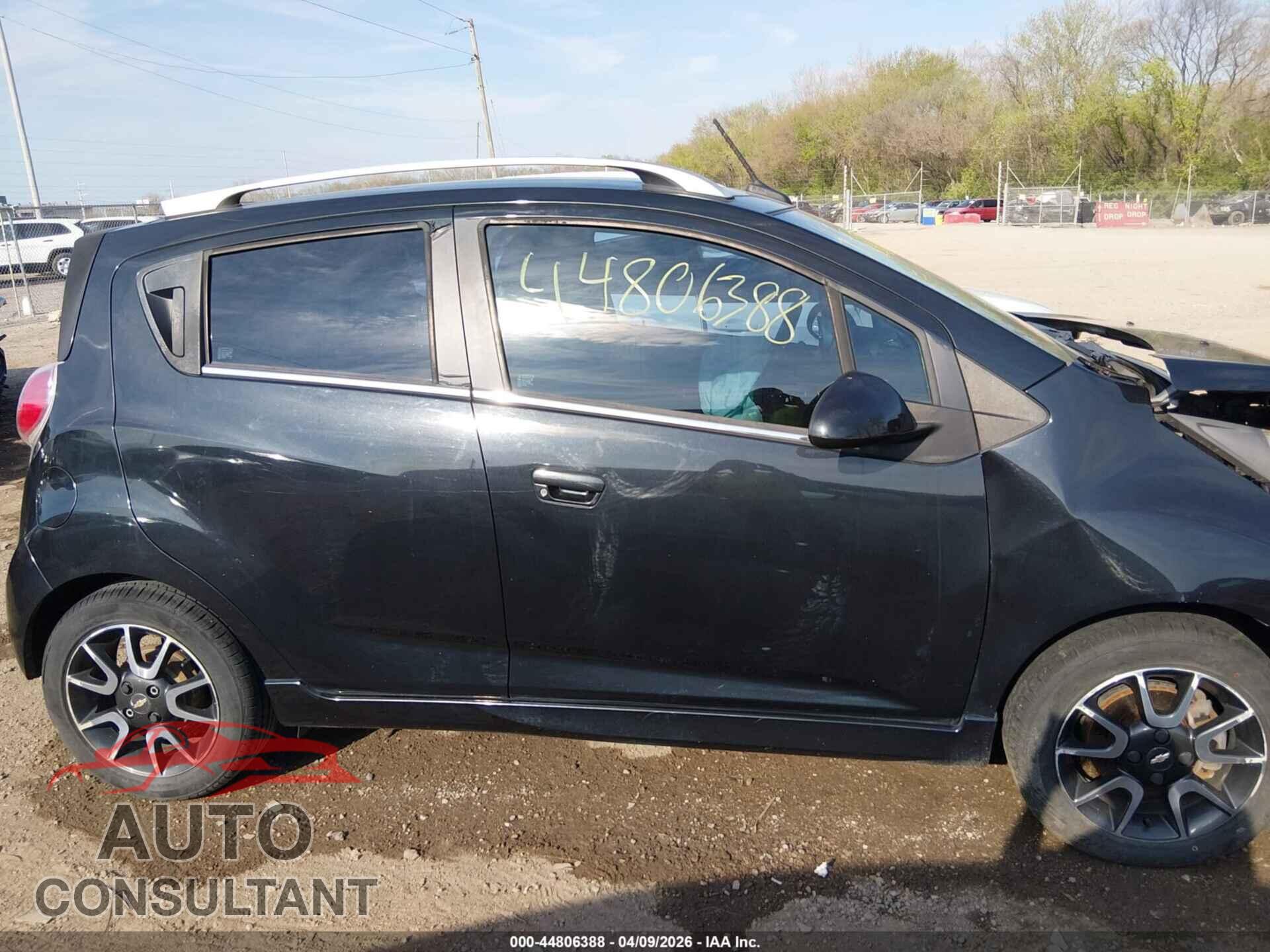 CHEVROLET SPARK 2013 - KL8CF6S99DC508555