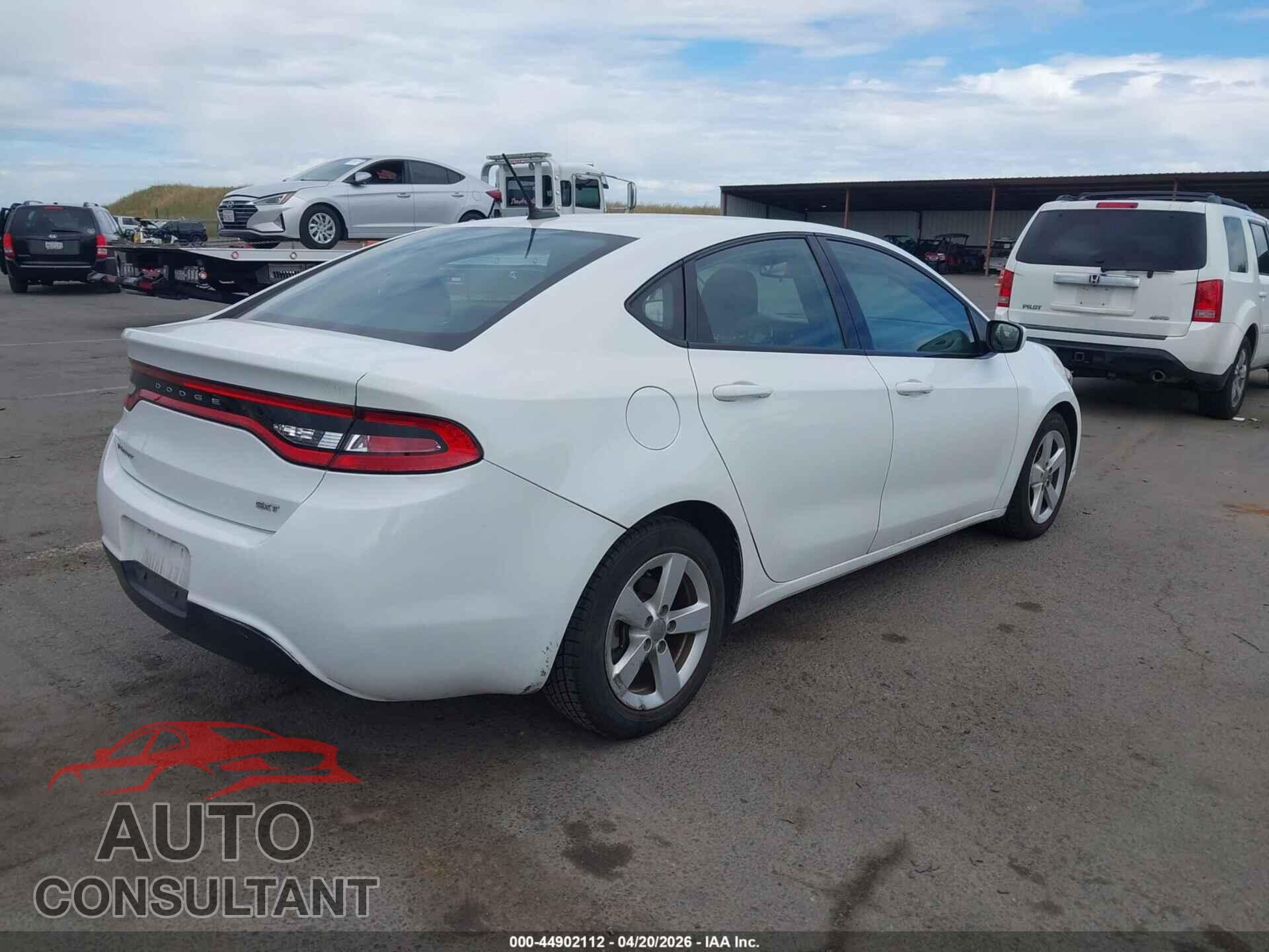 DODGE DART 2015 - 1C3CDFBB1FD223172
