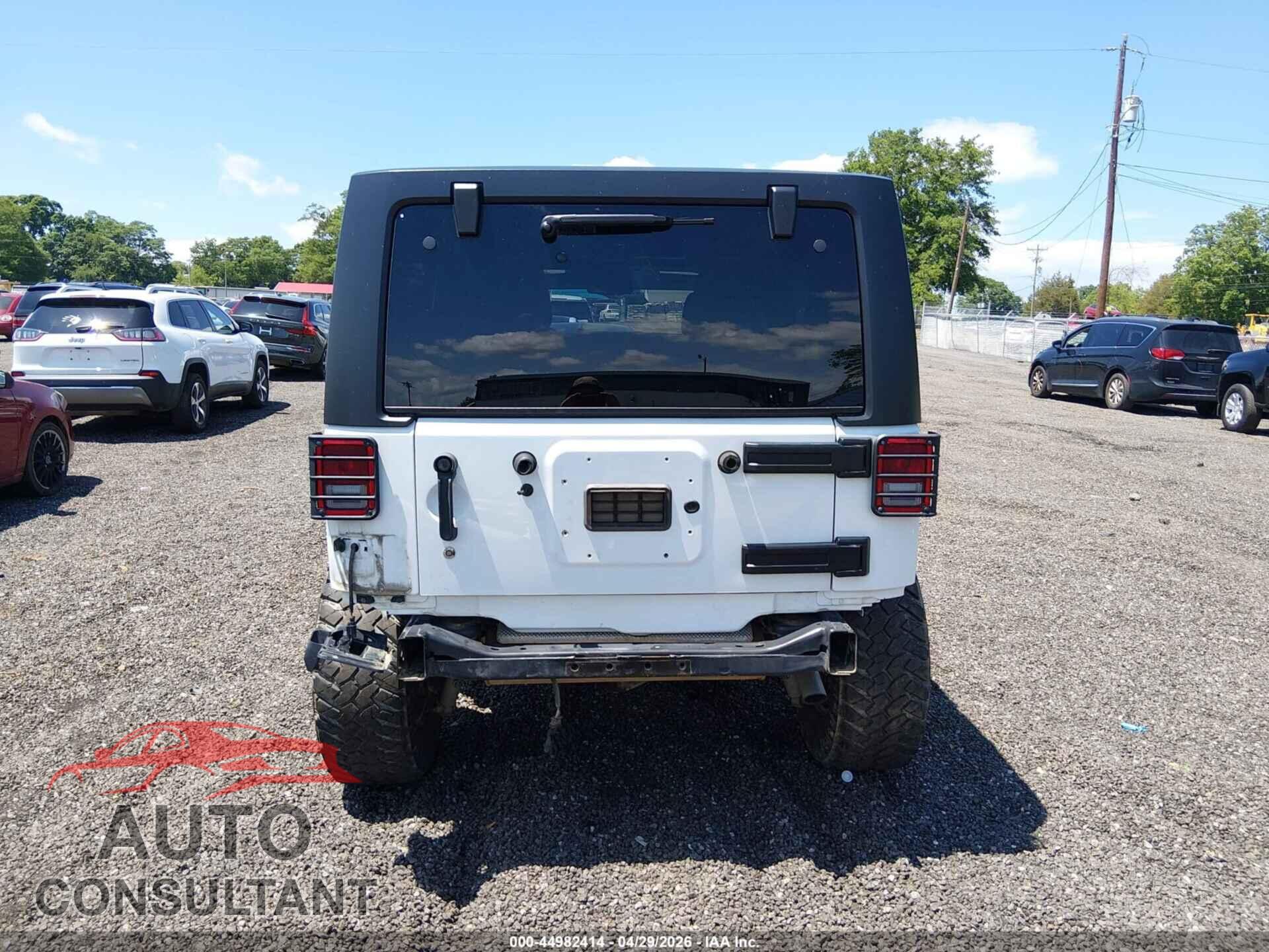 JEEP WRANGLER UNLIMITED 2017 - 1C4BJWFG3HL730671