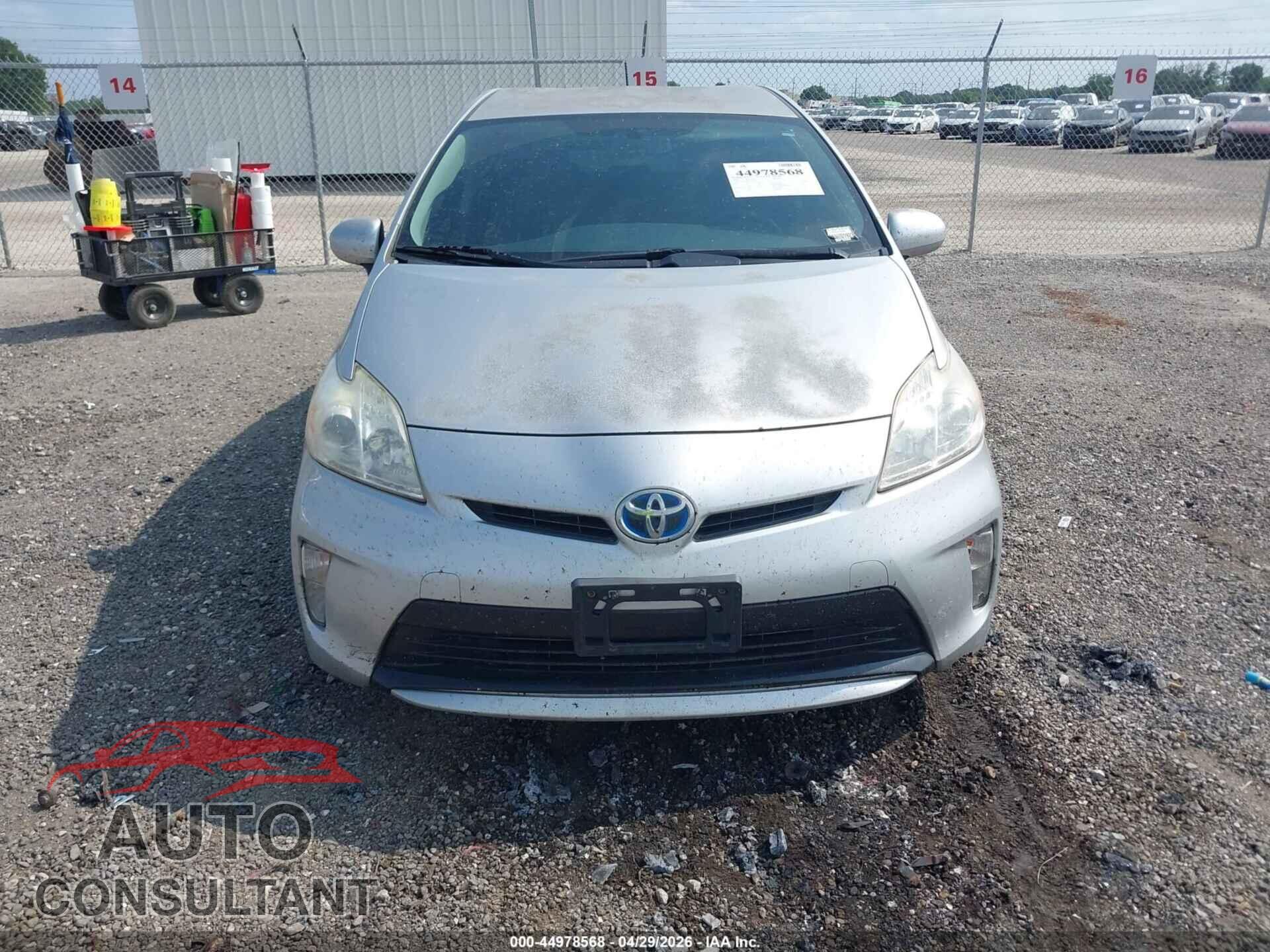 TOYOTA PRIUS 2013 - JTDKN3DU3D1649364