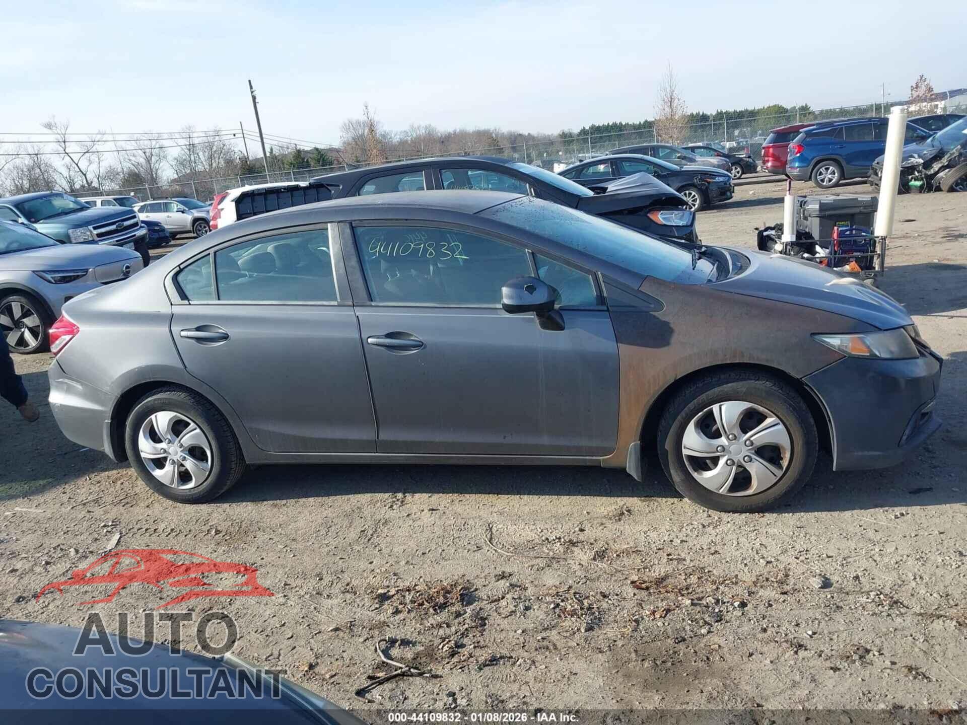 HONDA CIVIC 2013 - 2HGFB2F5XDH557018