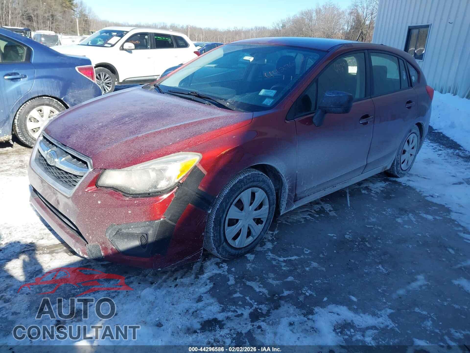 SUBARU IMPREZA 2012 - JF1GPAA69CH238721
