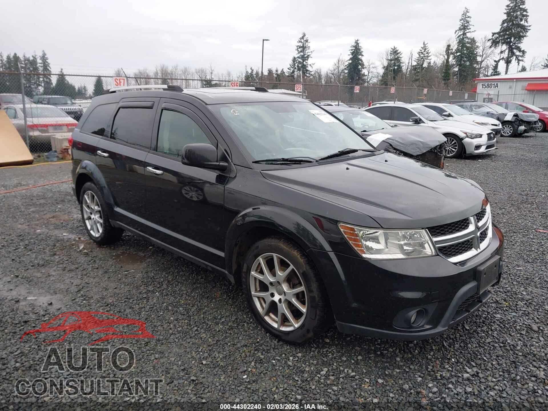 DODGE JOURNEY 2012 - 3C4PDDDG4CT148483