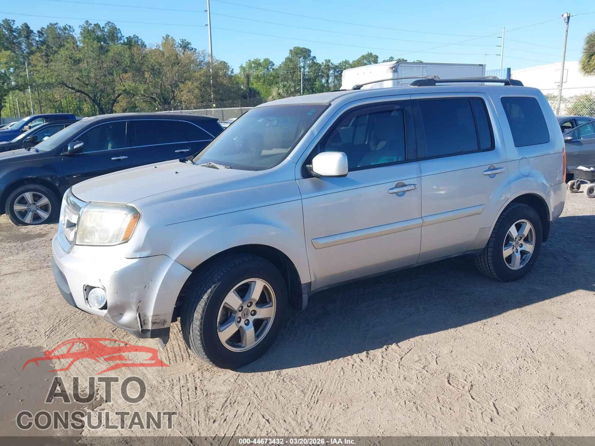 HONDA PILOT 2011 - 5FNYF3H41BB037542