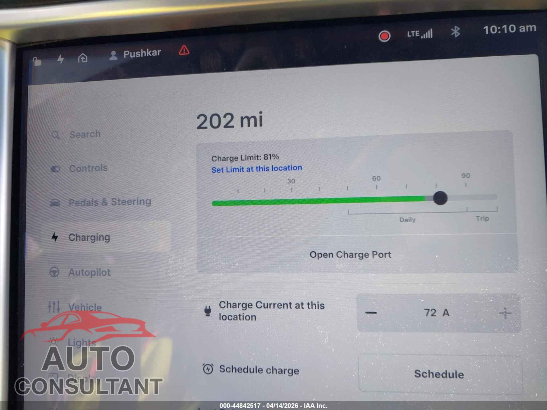 TESLA MODEL S 2017 - 5YJSA1E28HF192741