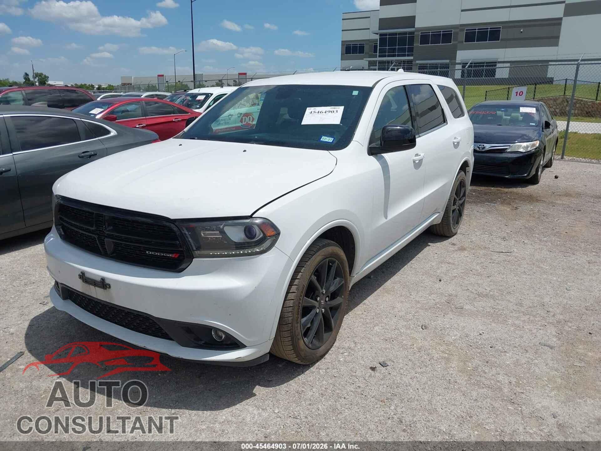 DODGE DURANGO 2019 - 1C4RDHAG9KC847591