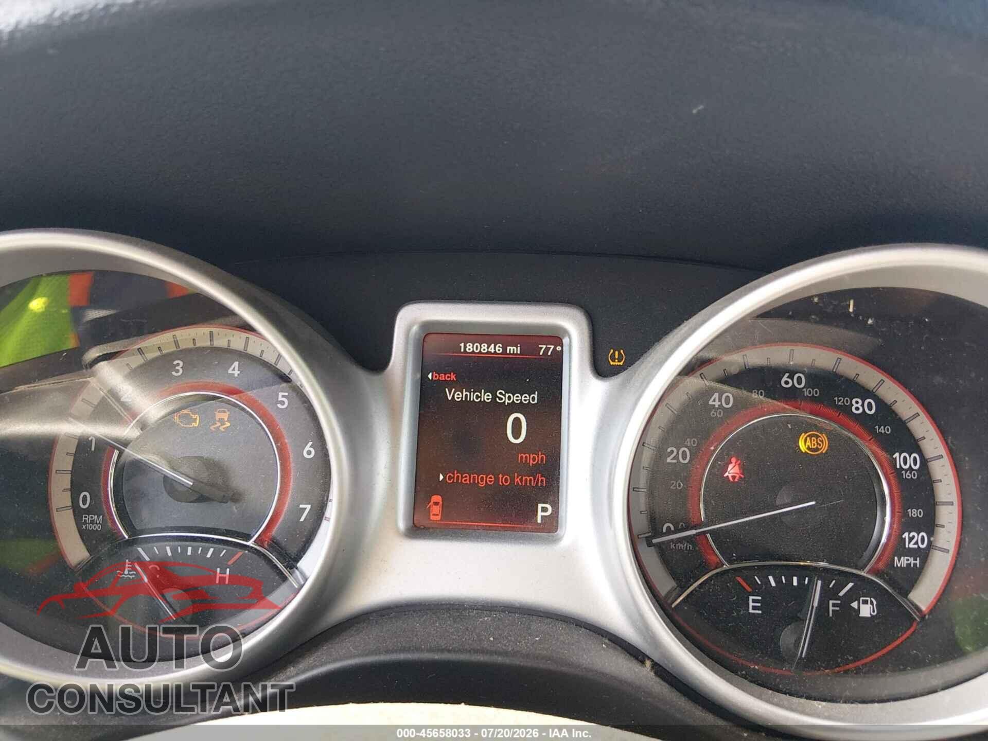 DODGE JOURNEY 2017 - 3C4PDCAB1HT653553