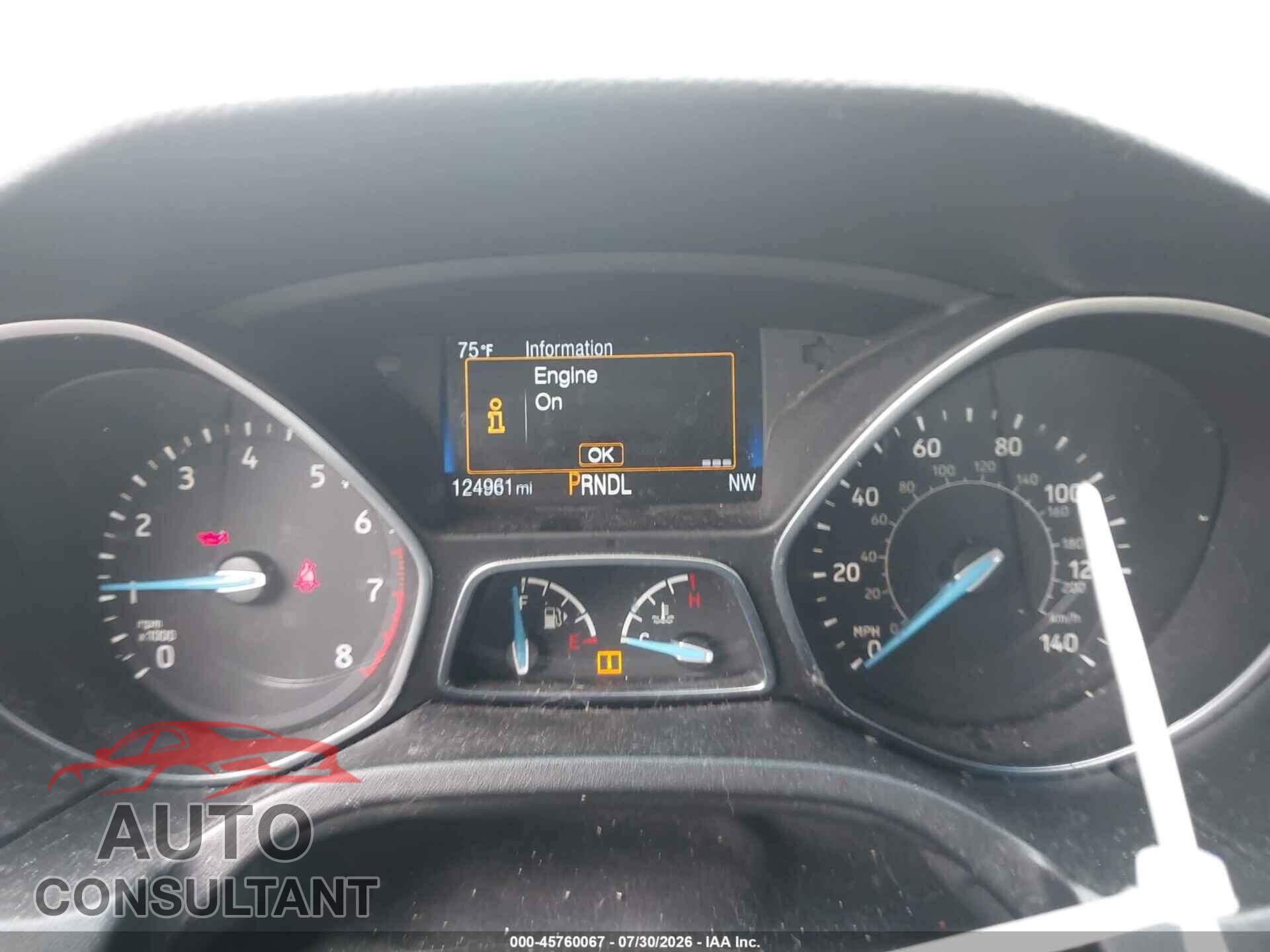 FORD FOCUS 2017 - 1FADP3K27HL217509