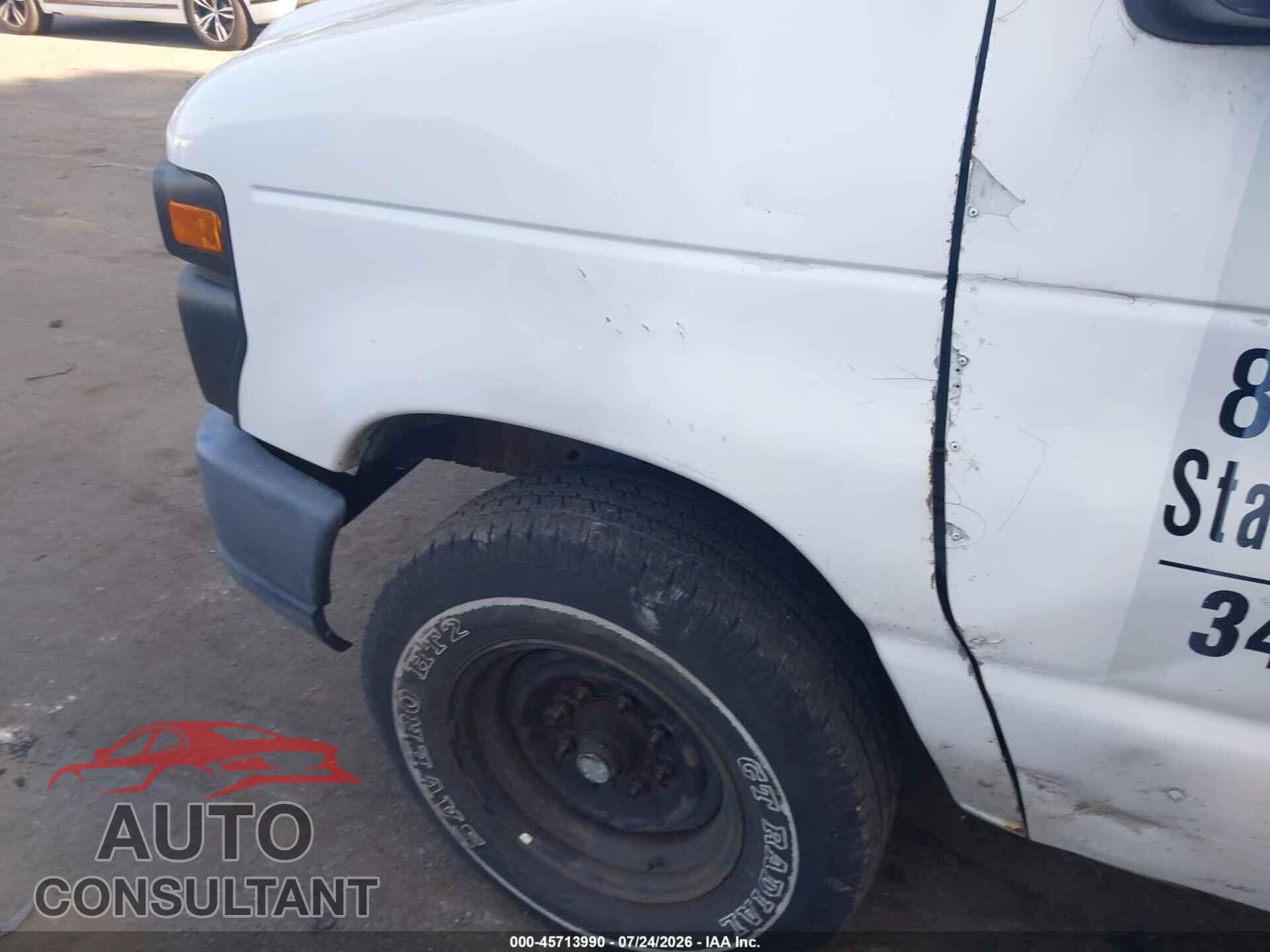 FORD E-150 2012 - 1FTNE1EL8CDA81889