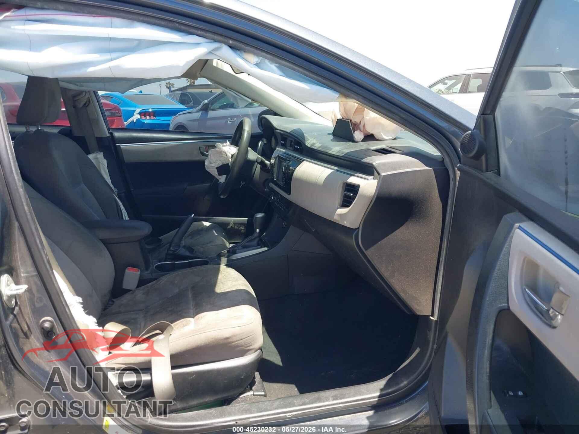 TOYOTA COROLLA 2014 - 5YFBURHE9EP100855