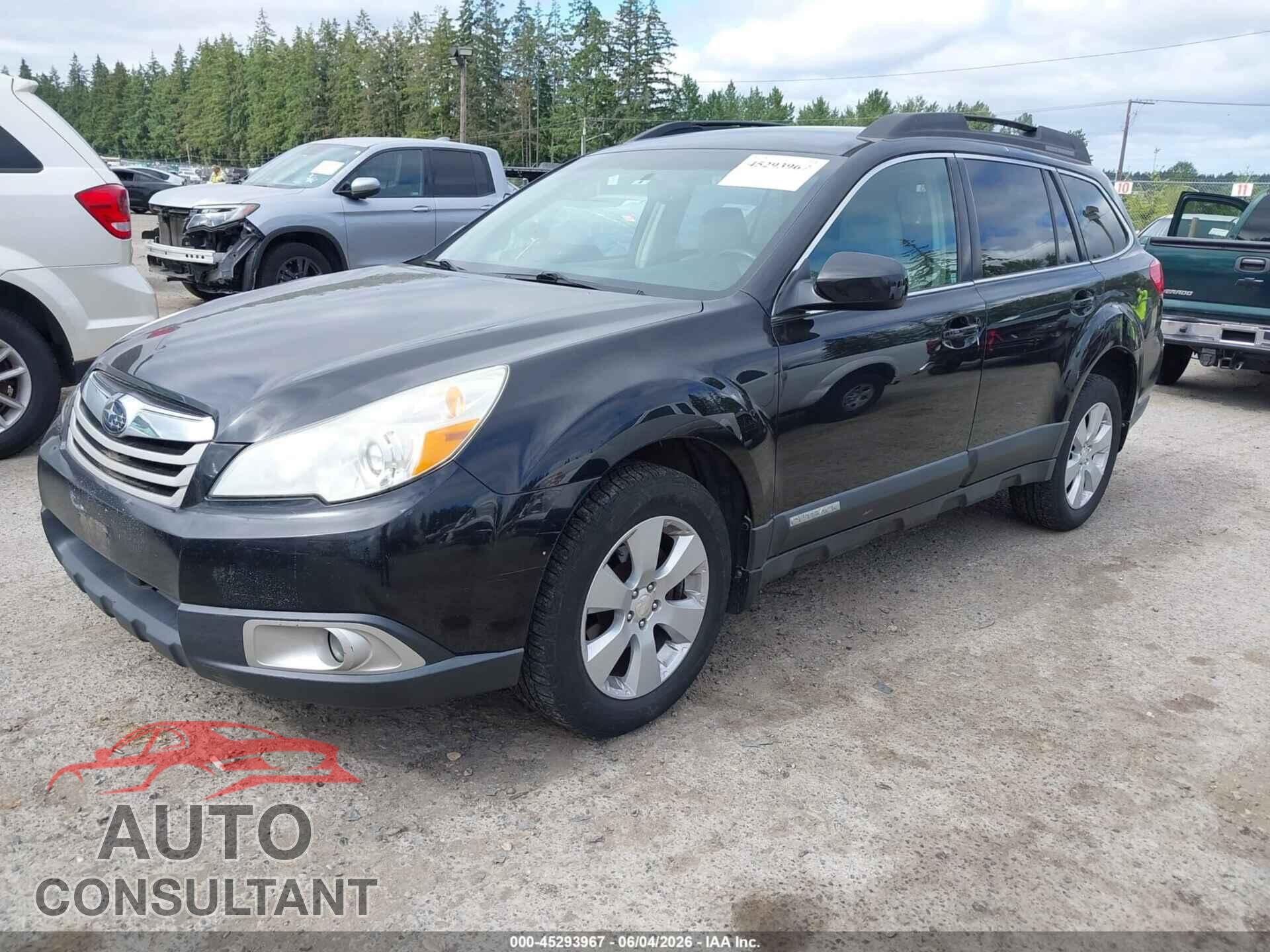 SUBARU OUTBACK 2010 - 4S4BRCCC3A3310936