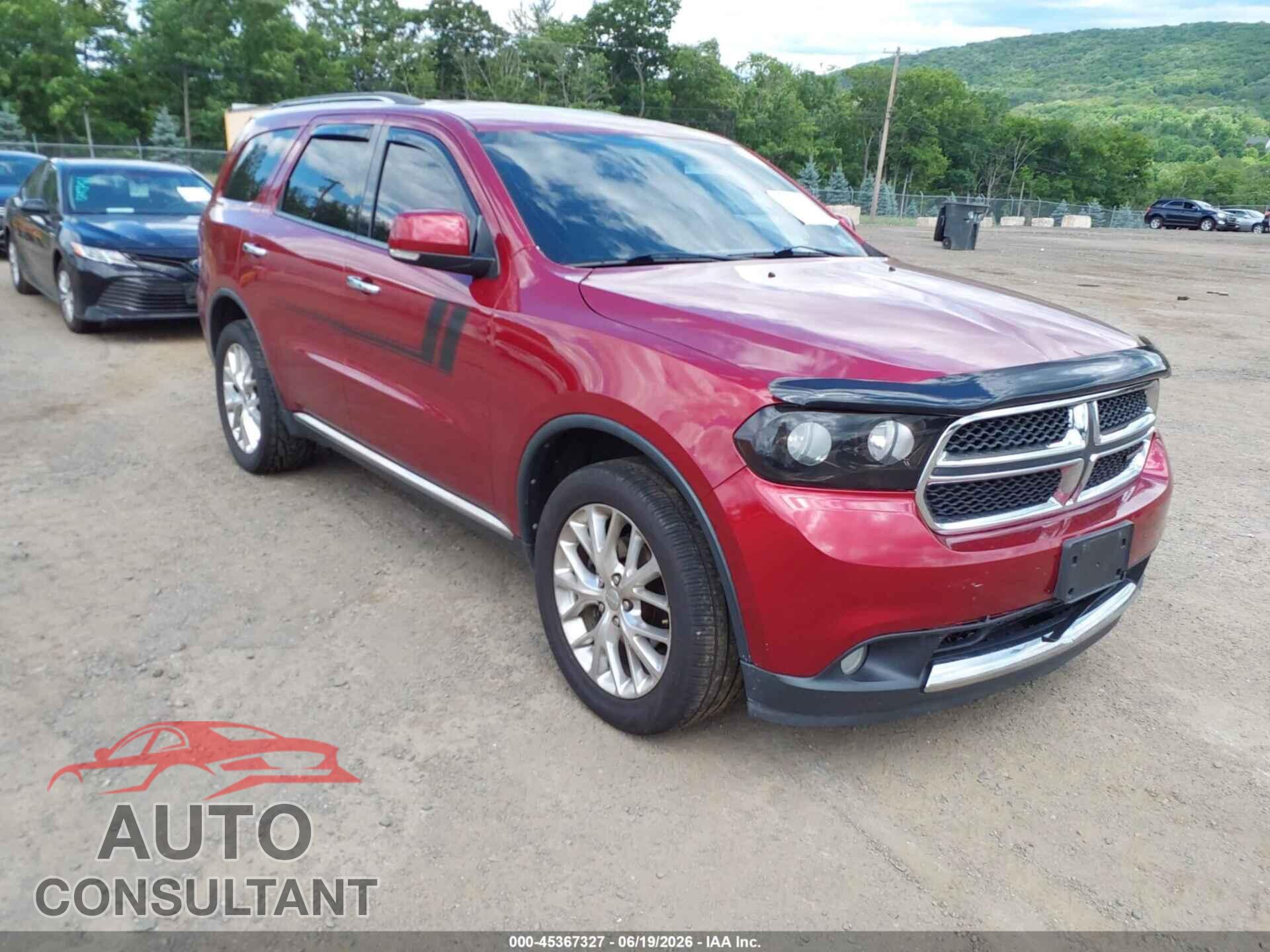 DODGE DURANGO 2013 - 1C4RDJDG9DC540489