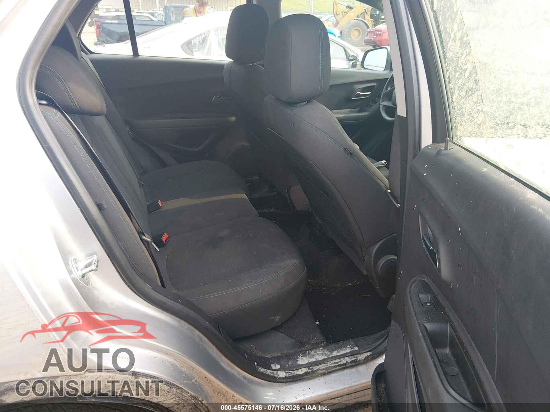 CHEVROLET TRAX 2015 - KL7CJPSB2FB090330