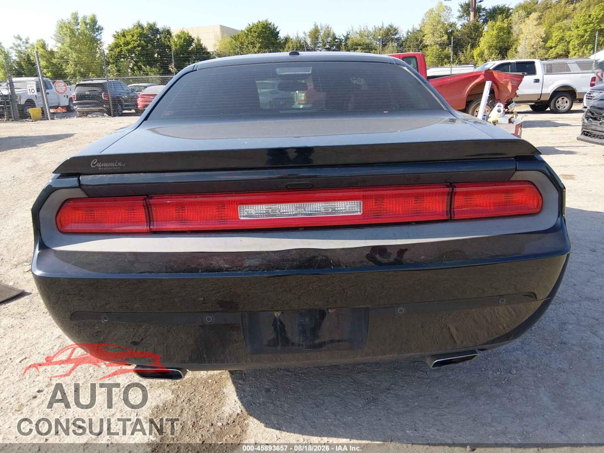 DODGE CHALLENGER 2014 - 2C3CDYAG7EH218309