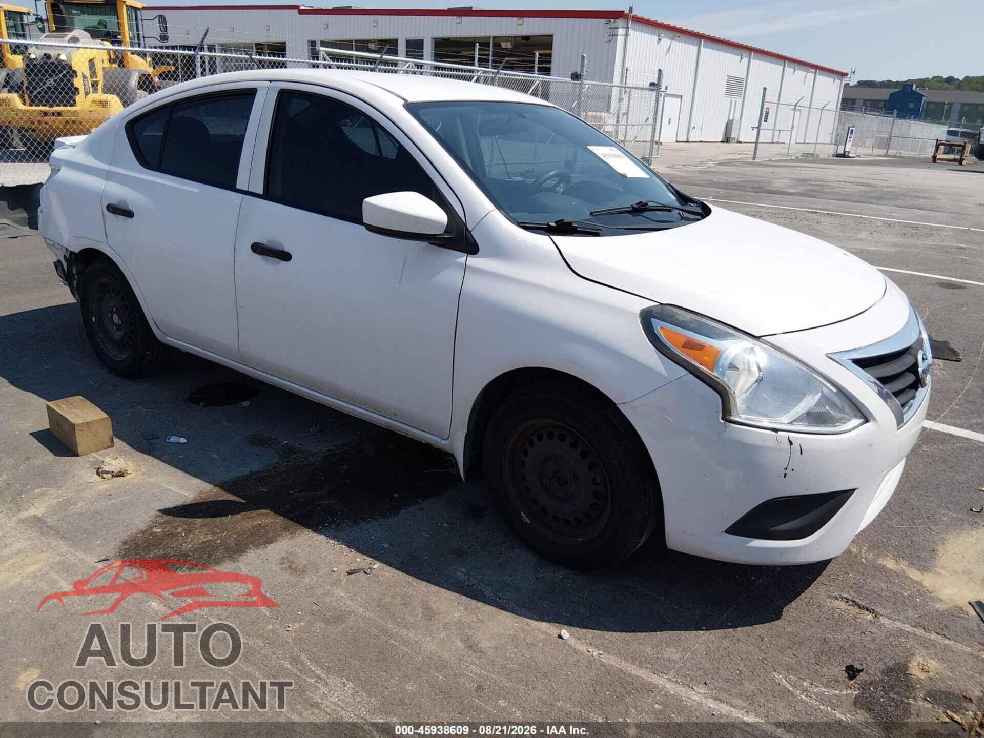 NISSAN VERSA 2017 - 3N1CN7AP3HL816768