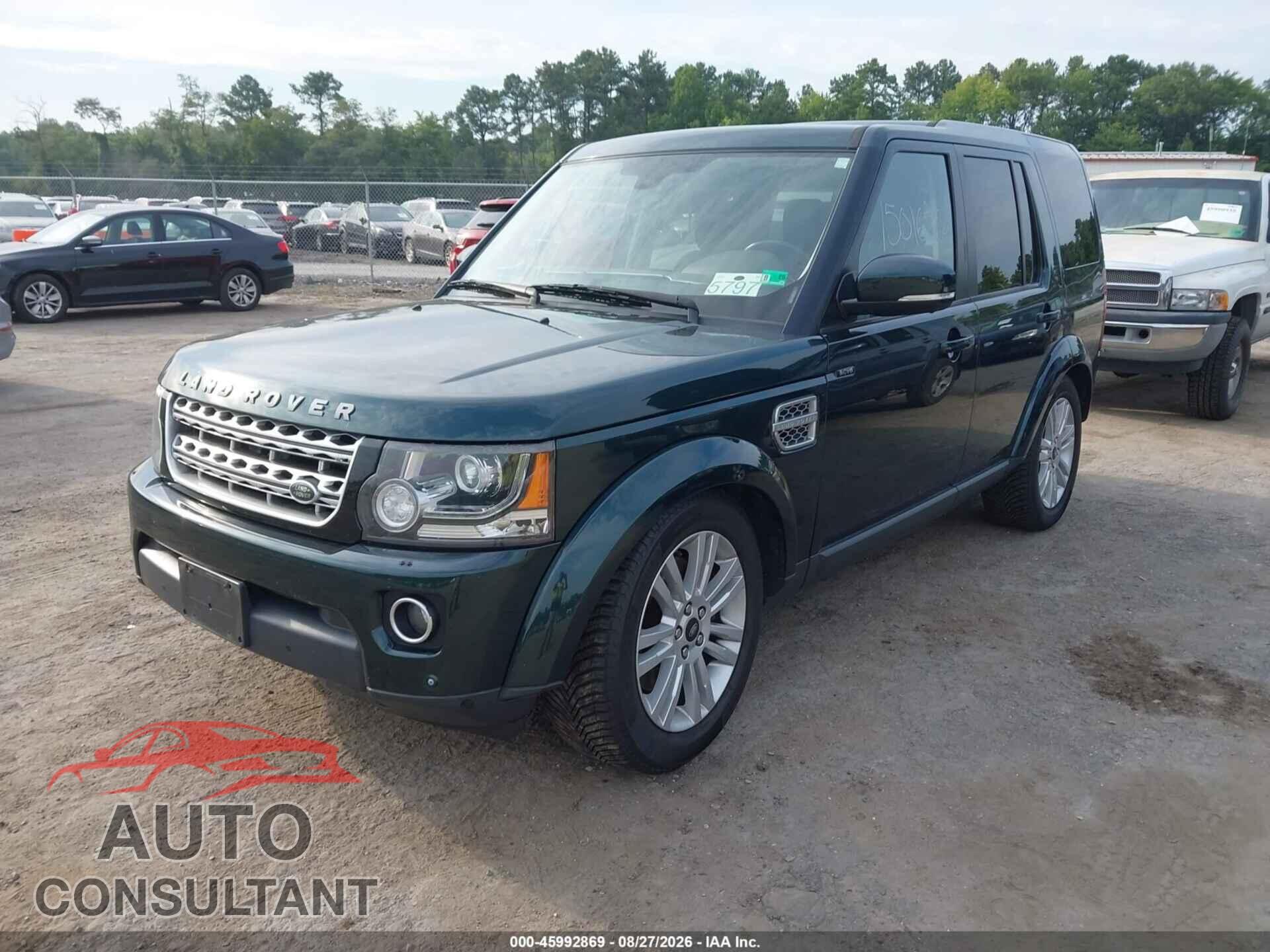 LAND ROVER LR4 2014 - SALAK2V66EA727340