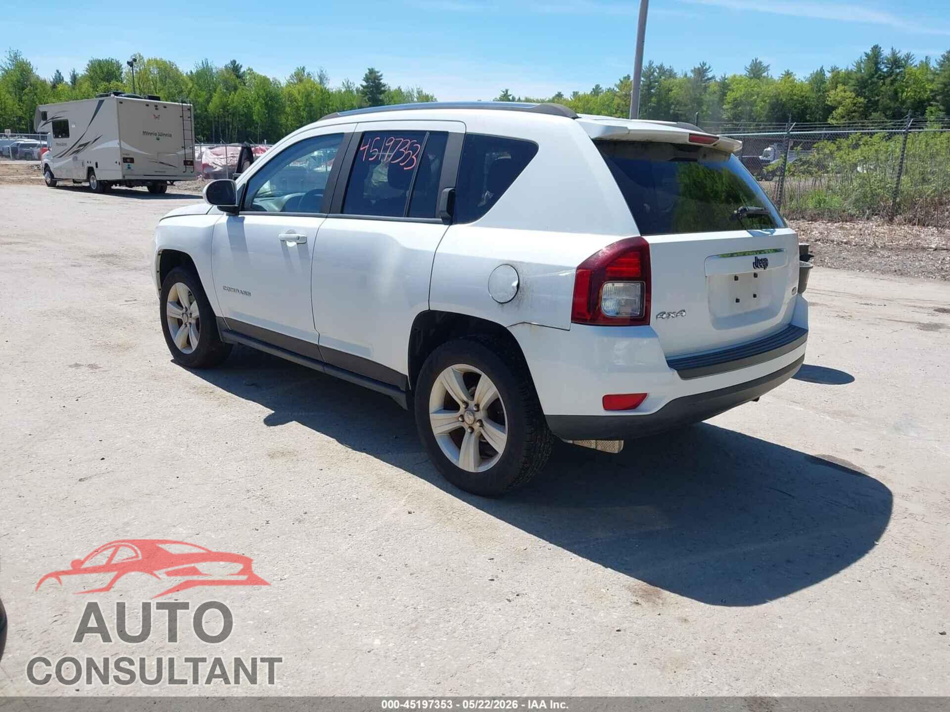 JEEP COMPASS 2014 - 1C4NJDEB2ED784671
