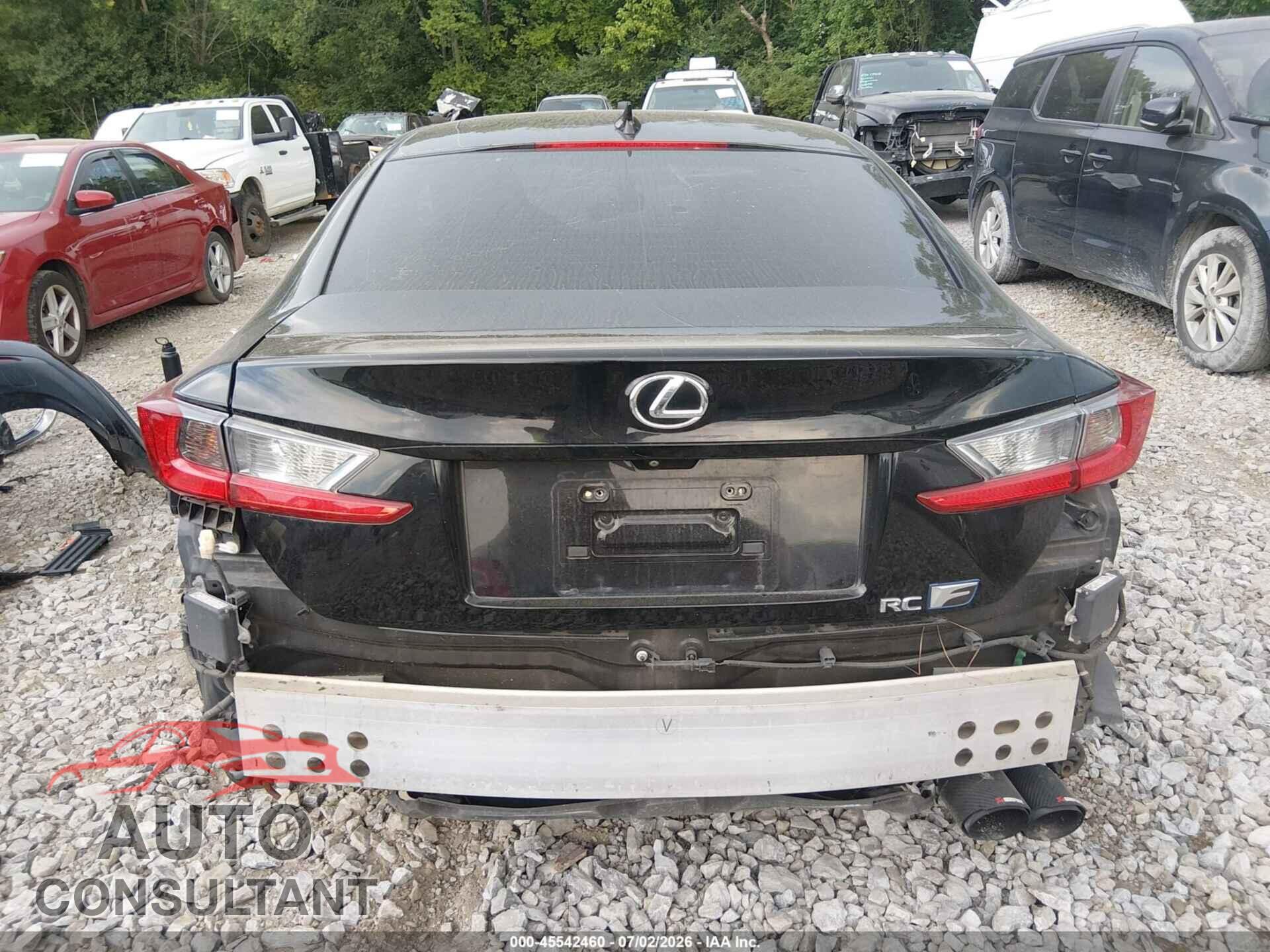 LEXUS RC F 2015 - JTHHP5BC7F5000722