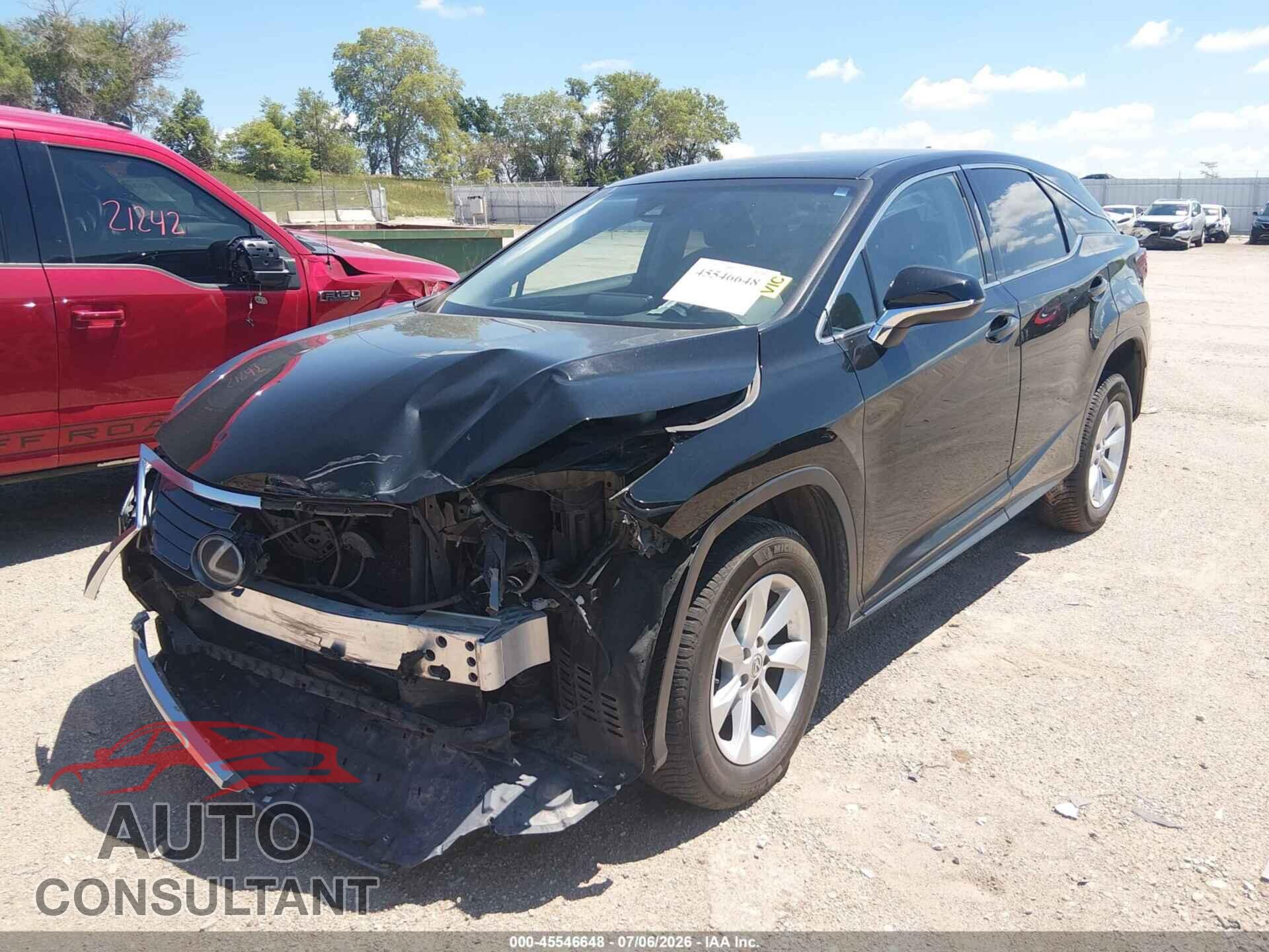 LEXUS RX 350 2017 - 2T2ZZMCA5HC060457
