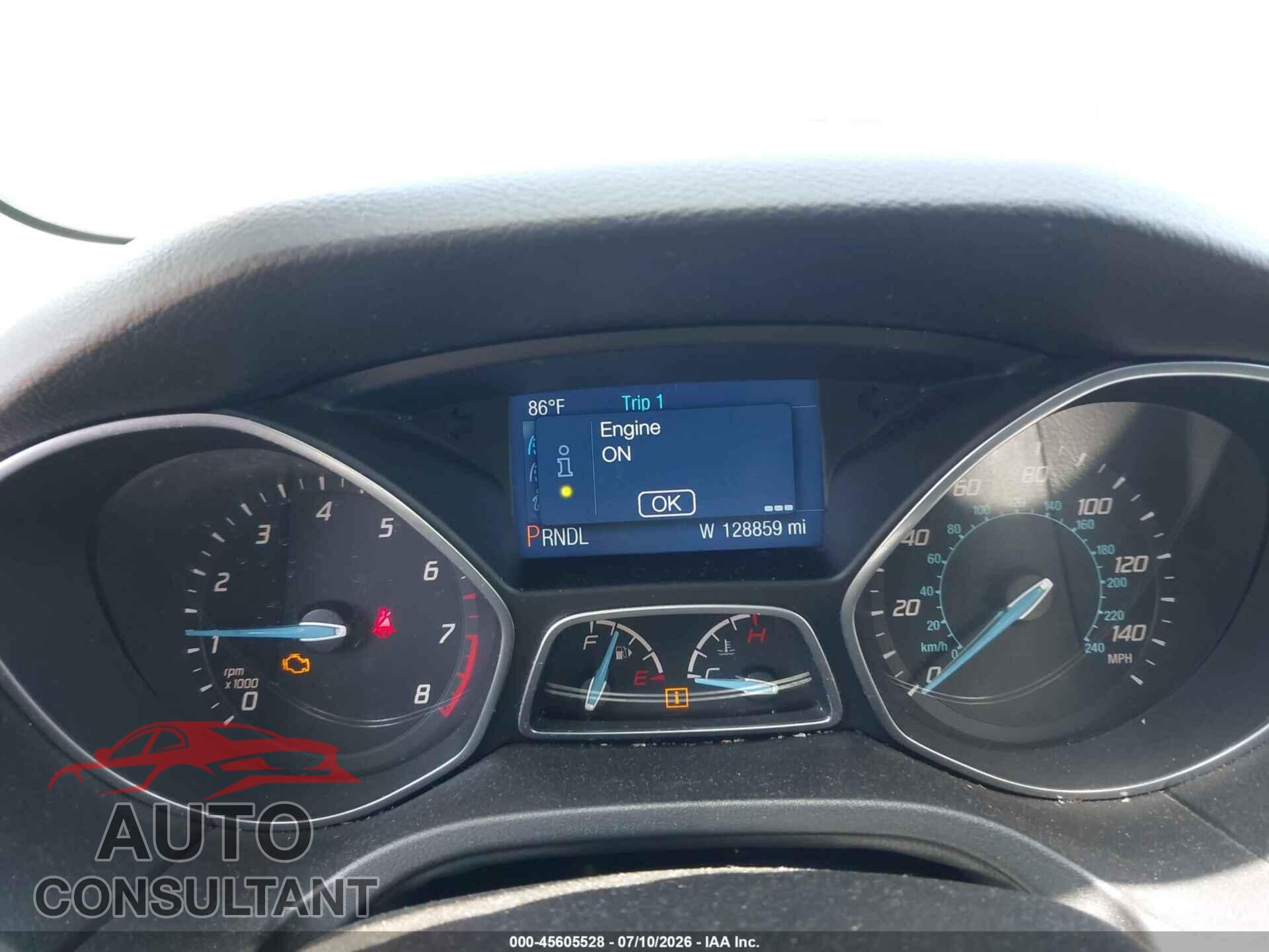 FORD FOCUS 2014 - 1FADP3F21EL334718