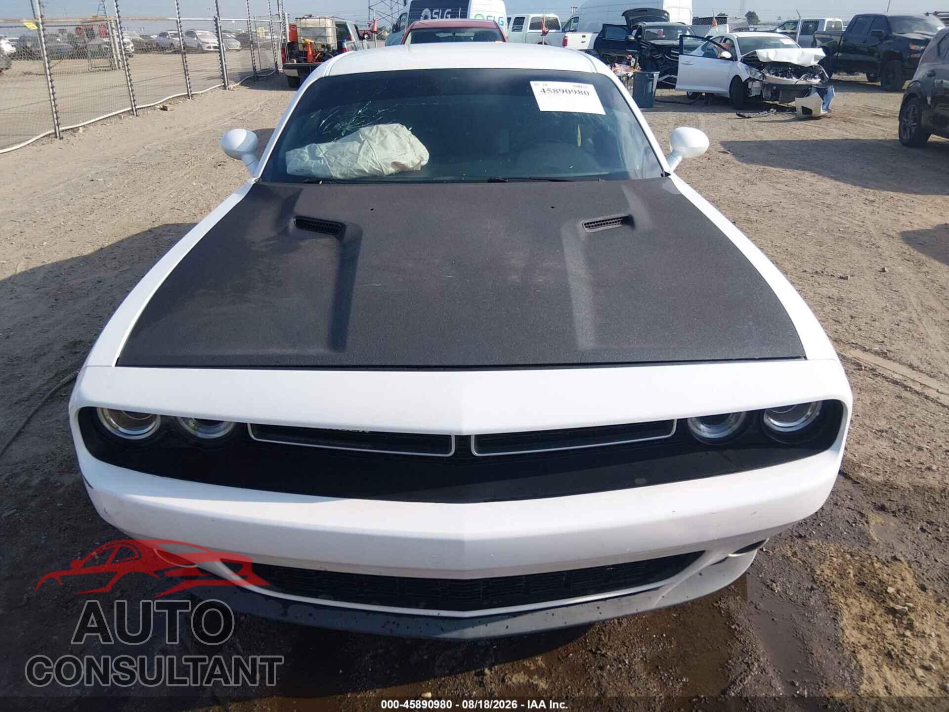 DODGE CHALLENGER 2019 - 2C3CDZAG7KH641974
